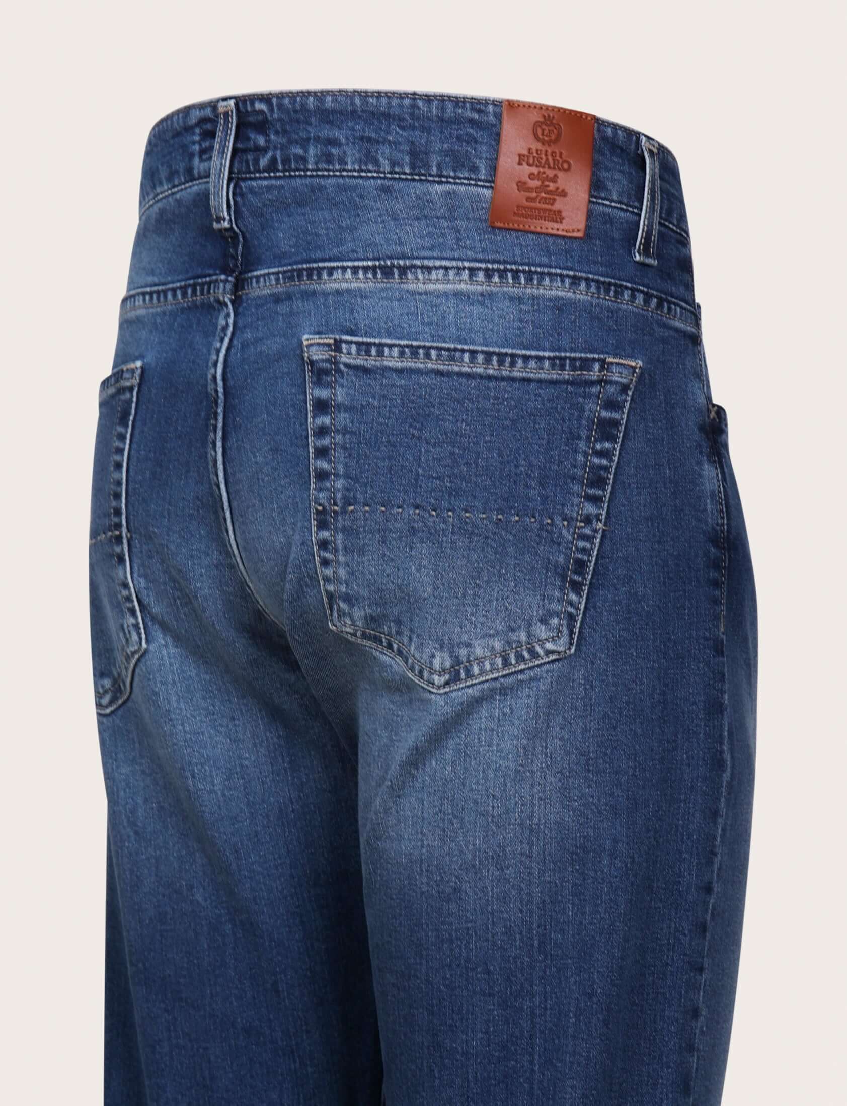 Jeans cinque tasche in cotone stretch - Image 8