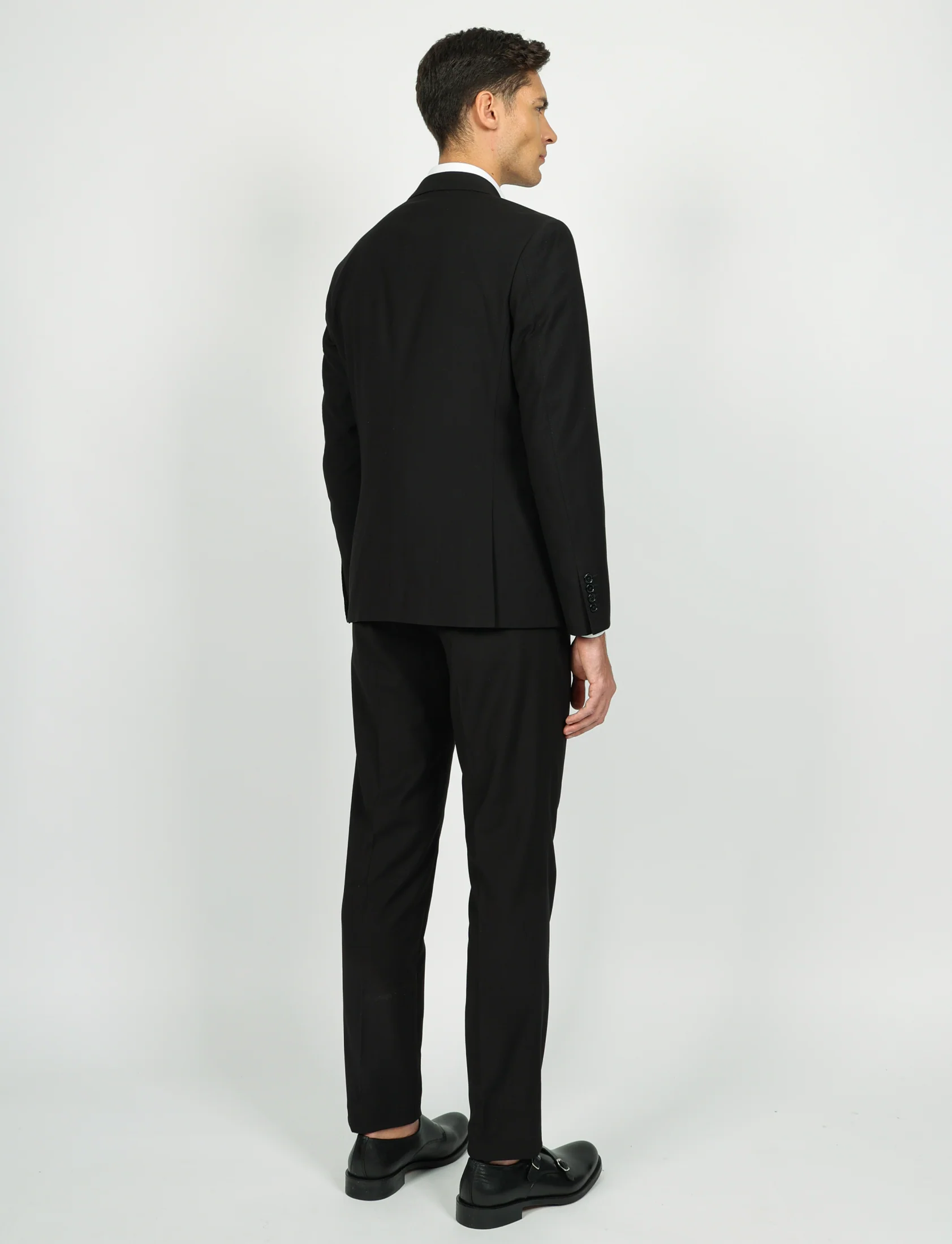 Abito doppiopetto con revers classico - Image 19