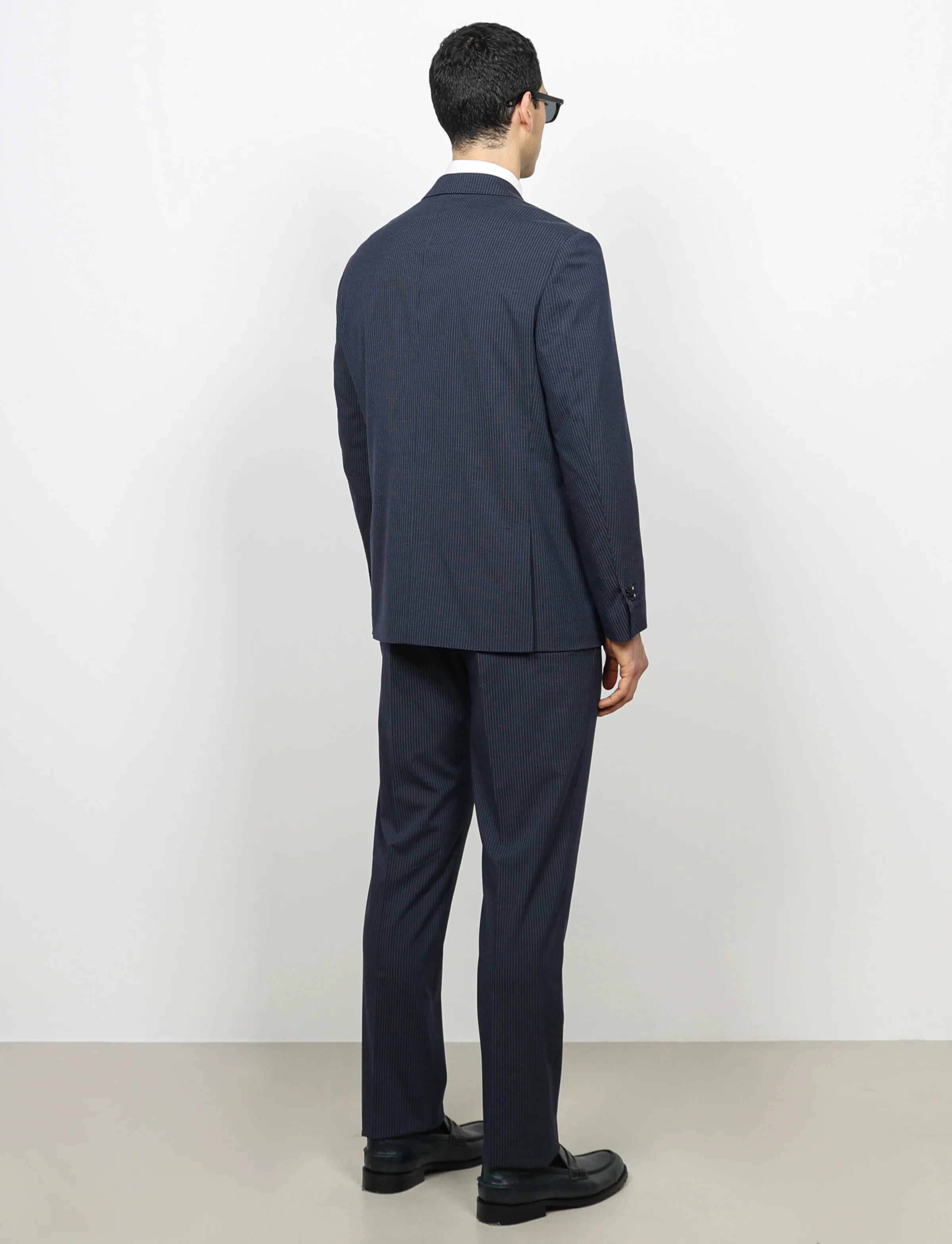 Abito gessato micro riga Drop 4 - Image 14