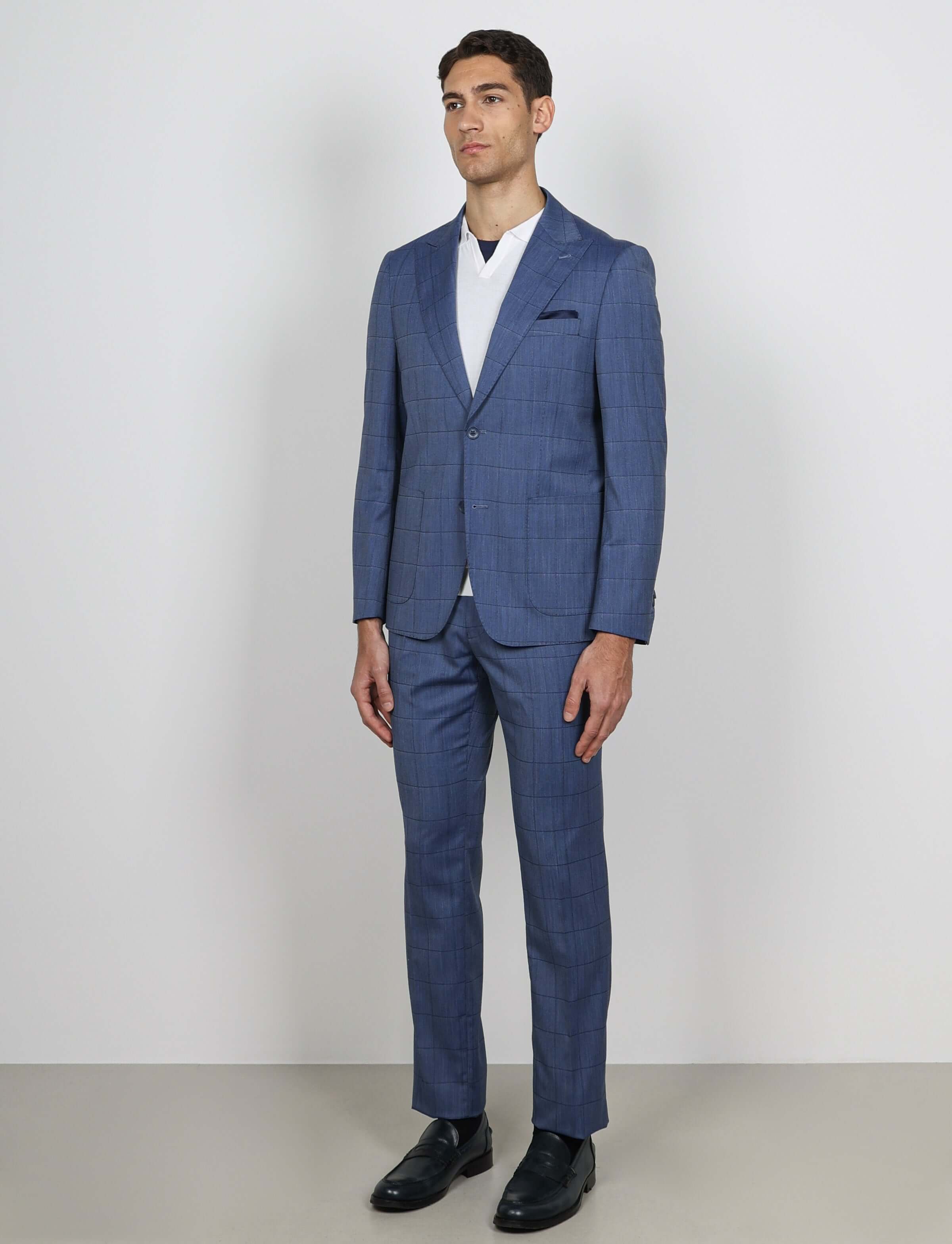 Abito con motivo check Drop 7 - Image 4