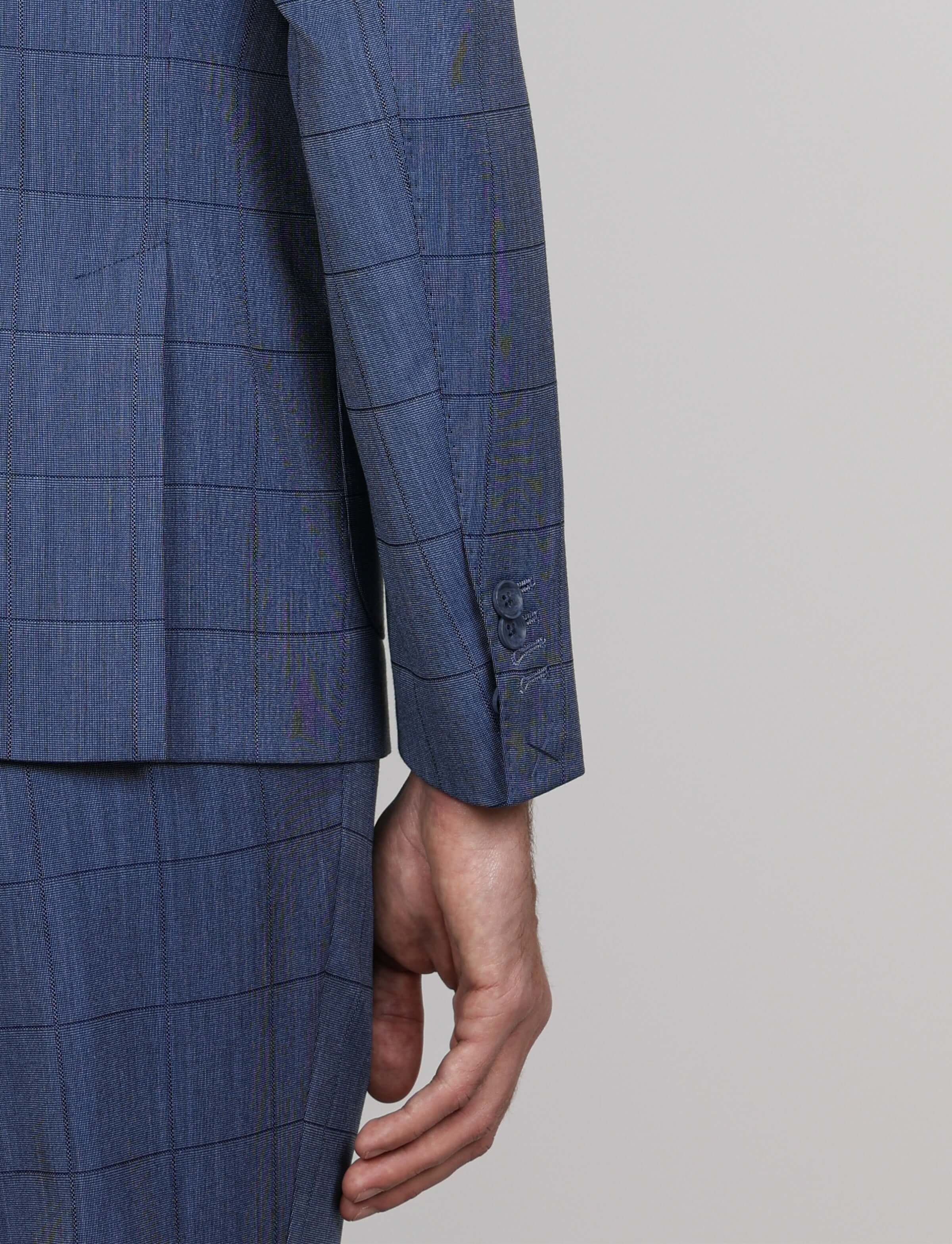 Abito con motivo check Drop 7 - Image 7