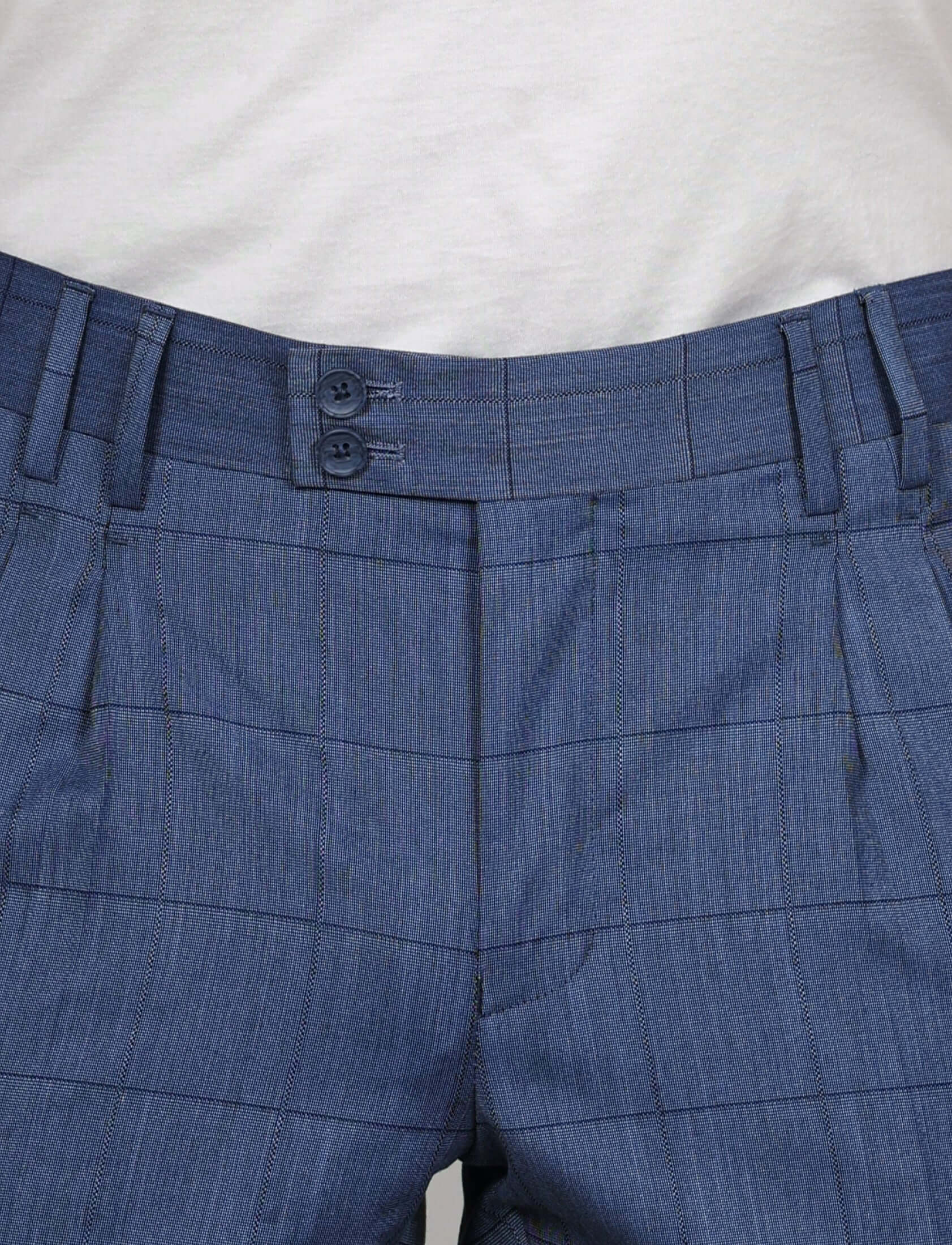 Abito con motivo check Drop 7 - Image 8