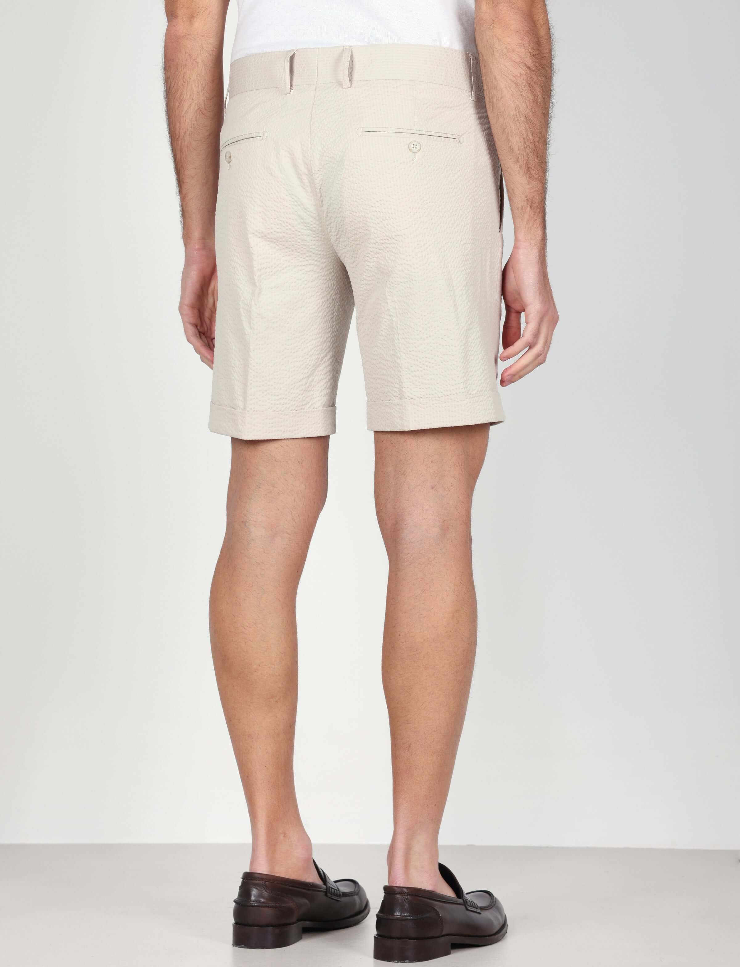 Bermuda in cotone goffrato - Image 14