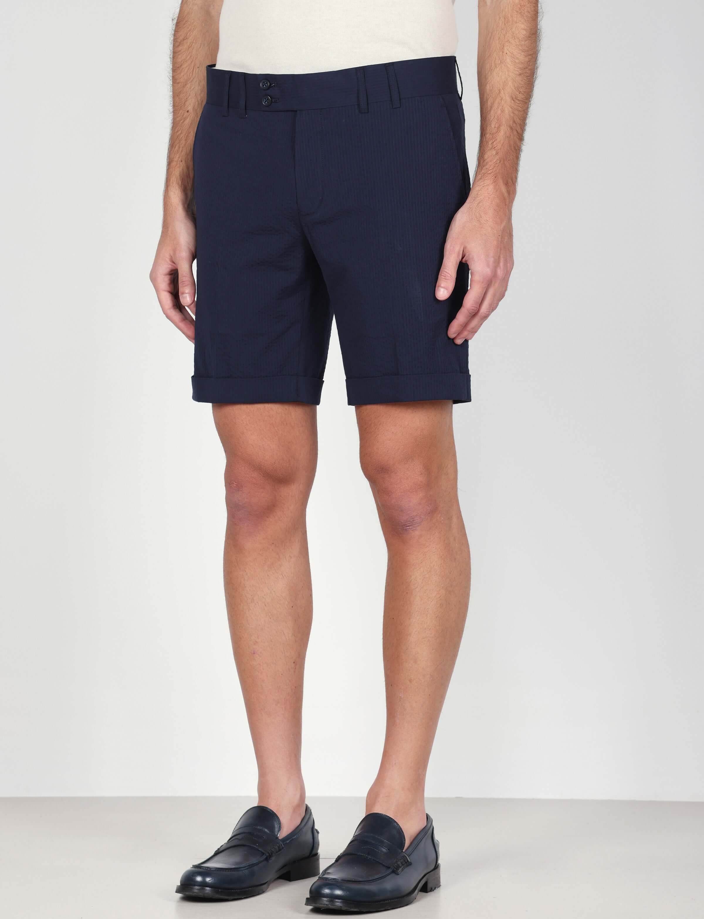 Bermuda in cotone goffrato - Image 17