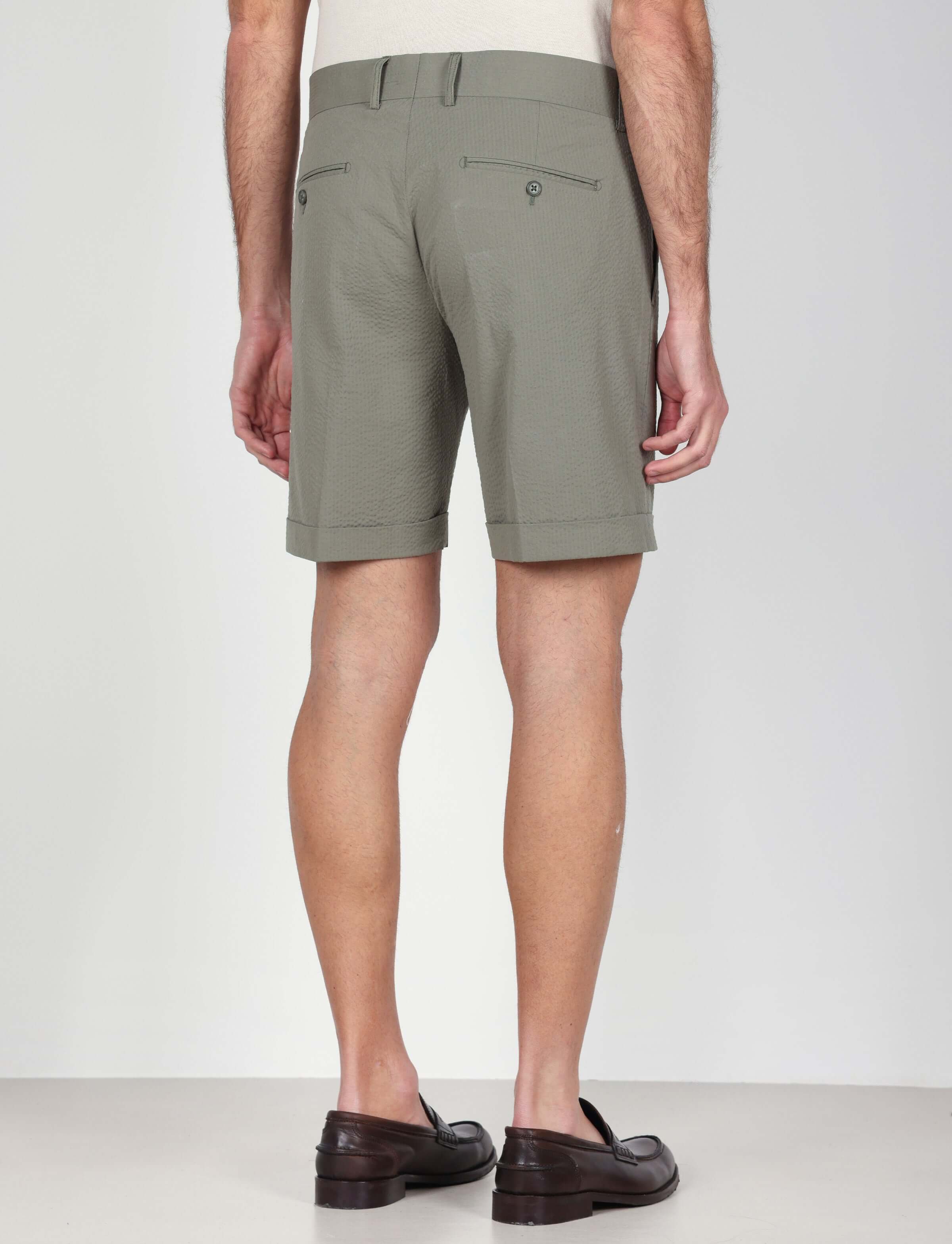 Bermuda in cotone goffrato - Image 4