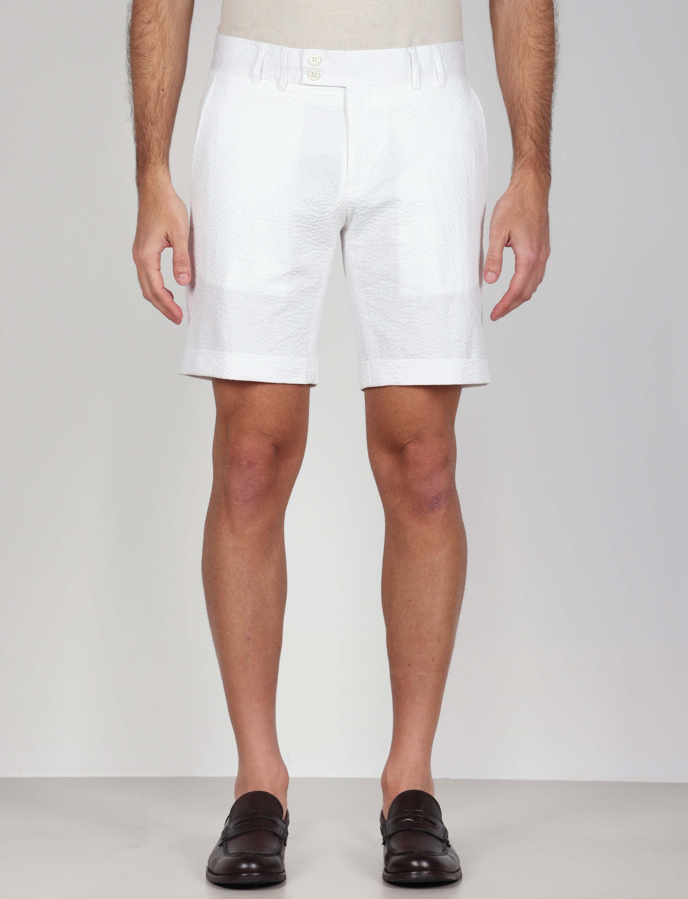 Bermuda in cotone goffrato - Image 6
