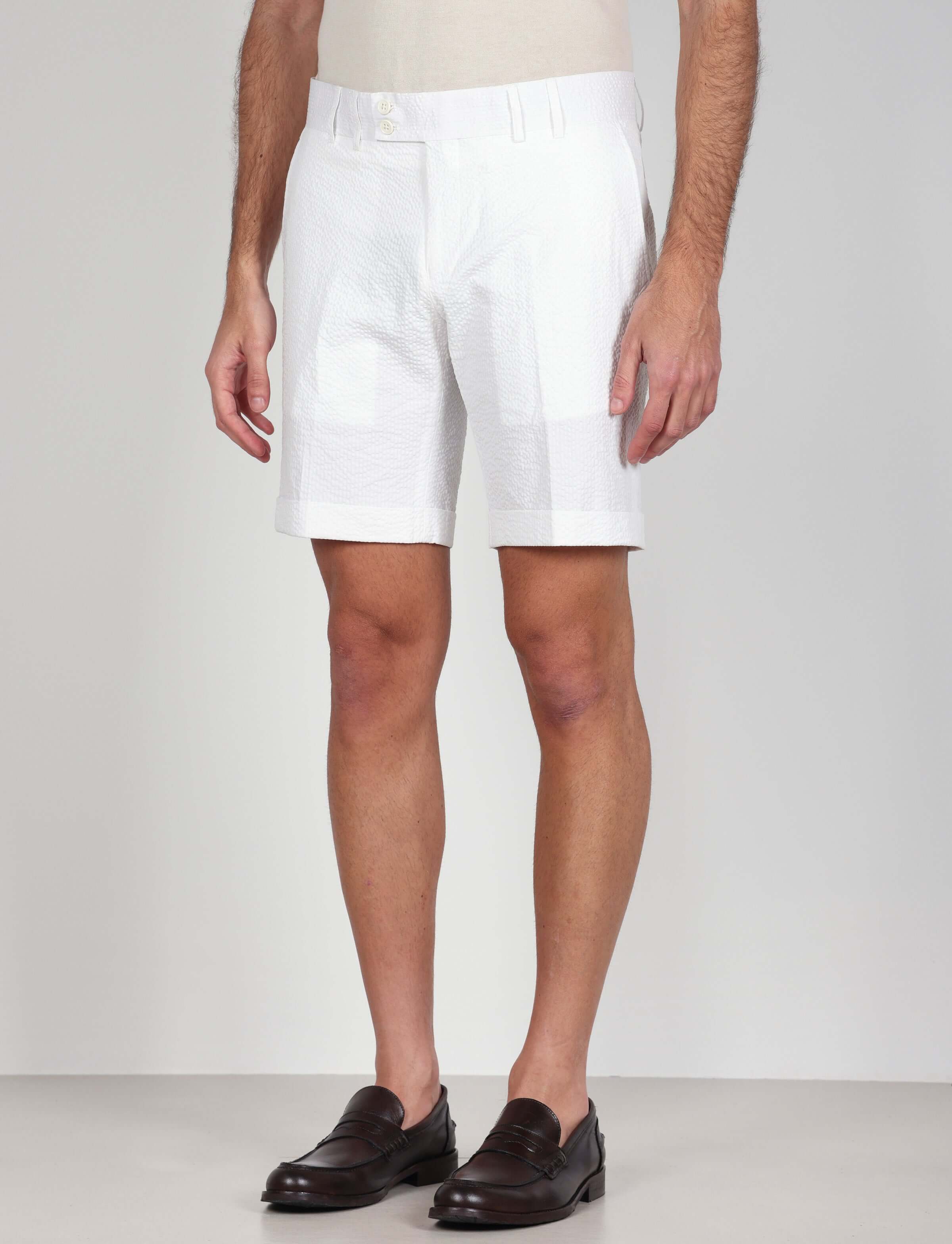 Bermuda in cotone goffrato - Image 7