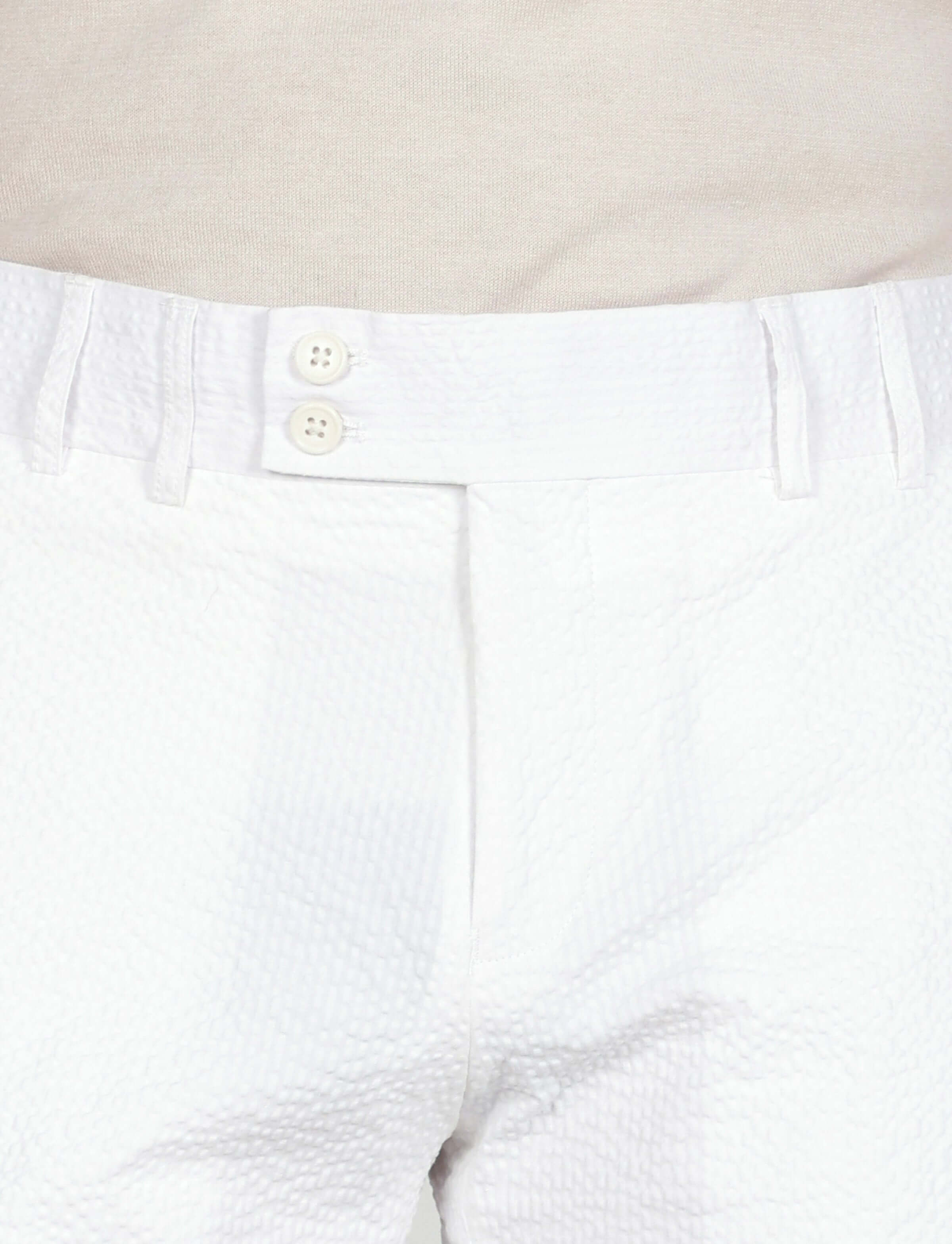 Bermuda in cotone goffrato - Image 8