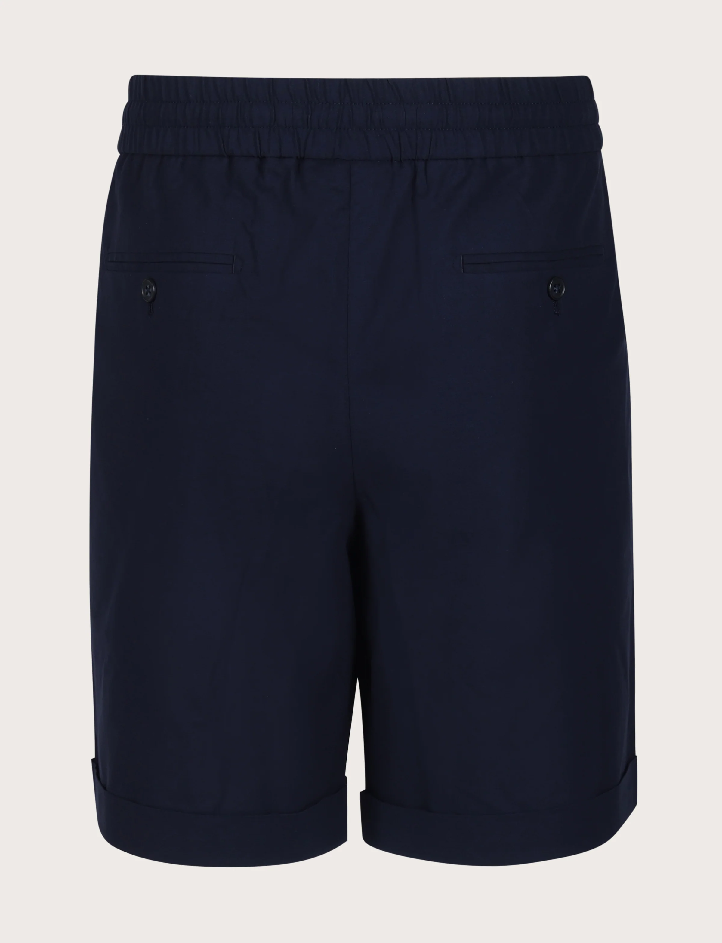 Bermuda in cotone mélange con coulisse - Image 17
