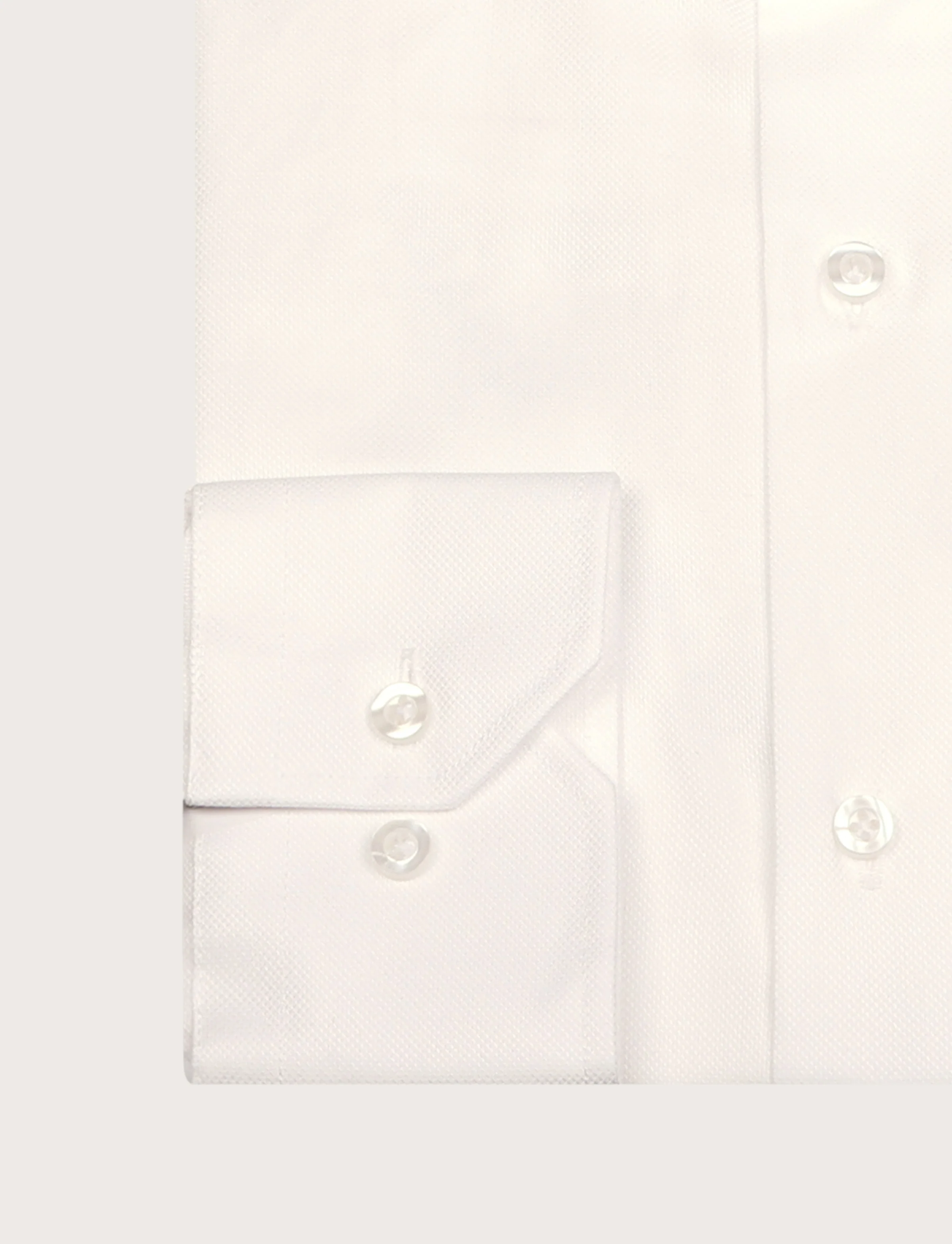 Camicia in cotone operato bicolore - Image 6