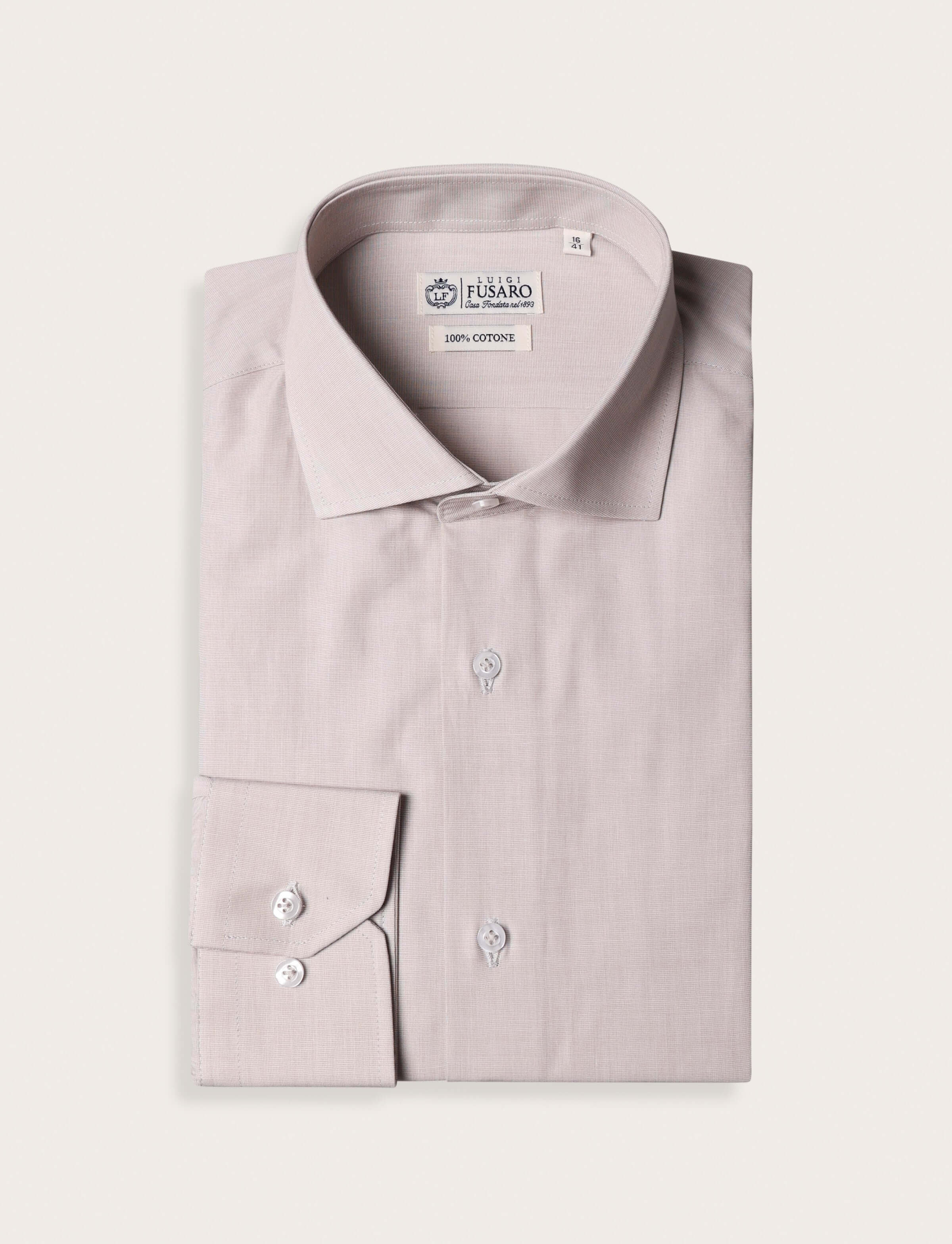Camicia in cotone fil a fil - Image 10