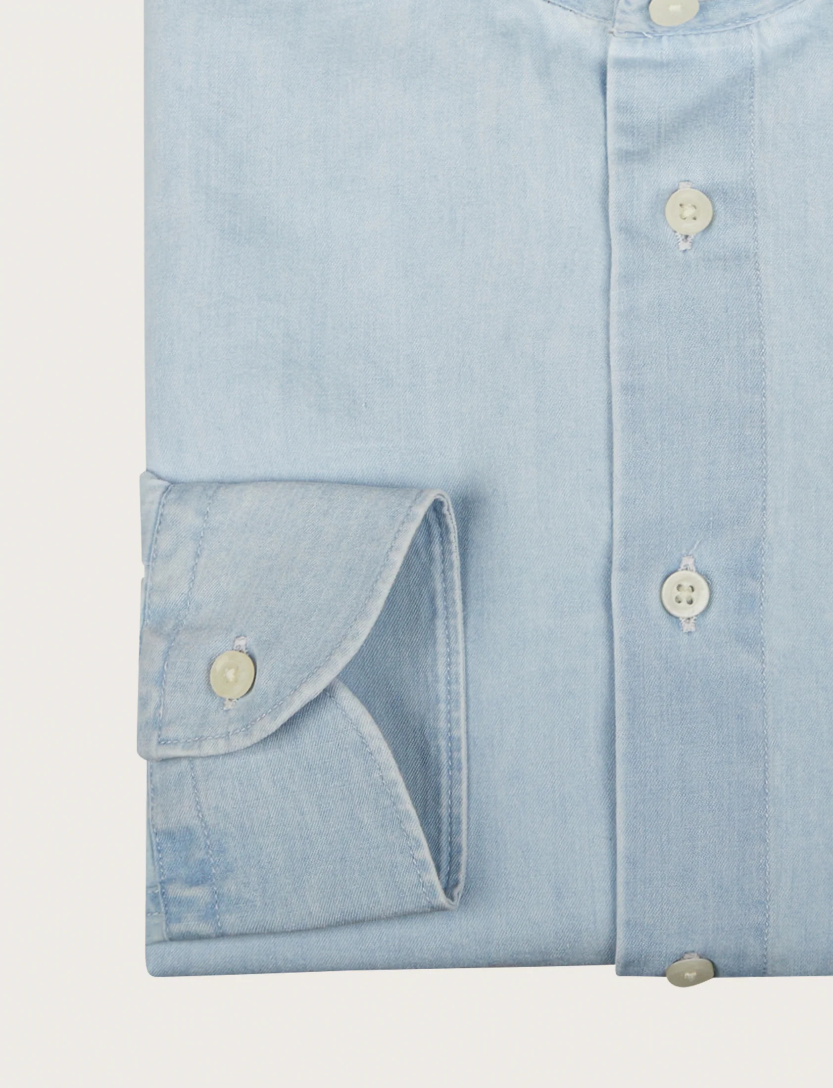 Camicia in denim 100% cotone - Image 3