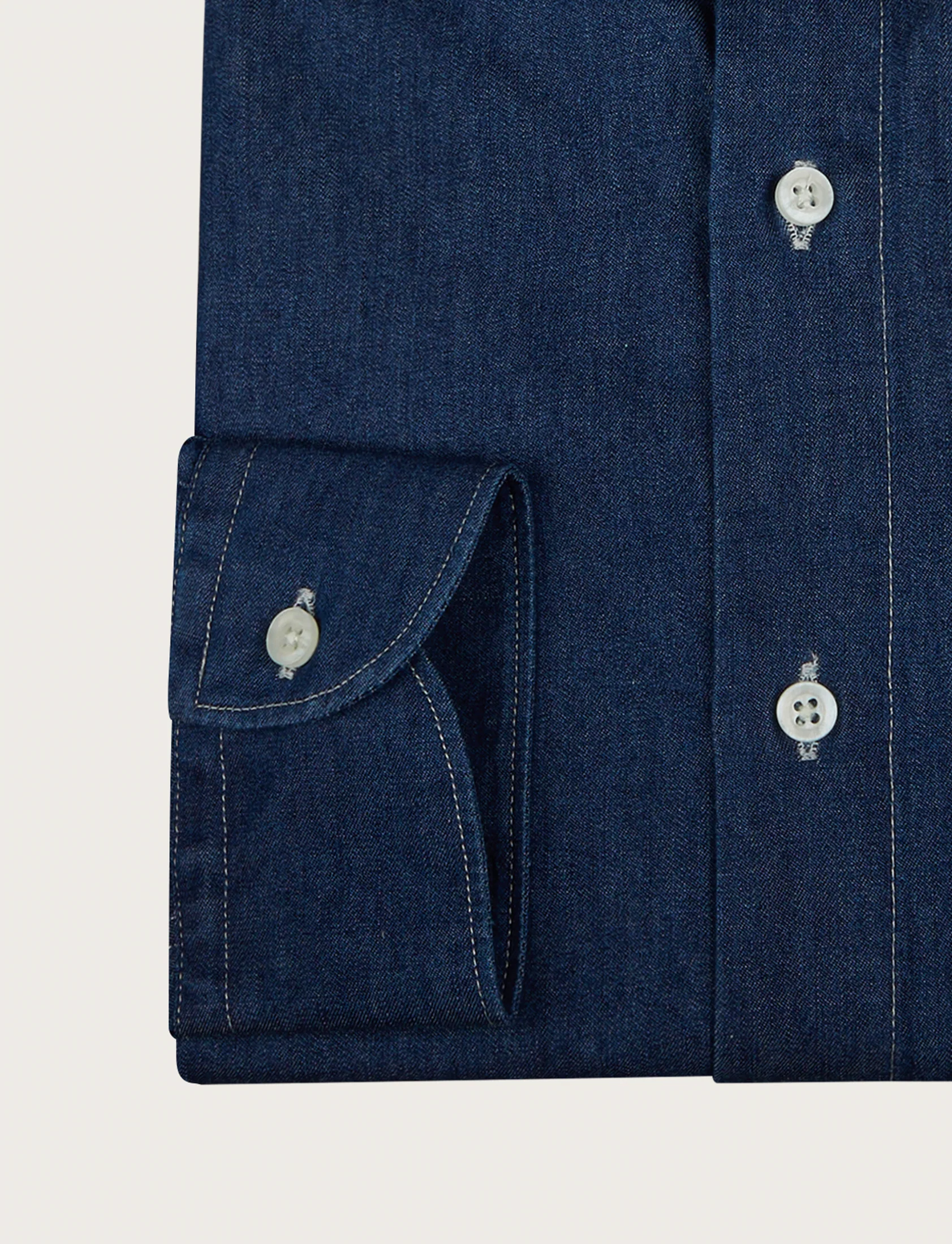 Camicia in denim 100% cotone - Image 6