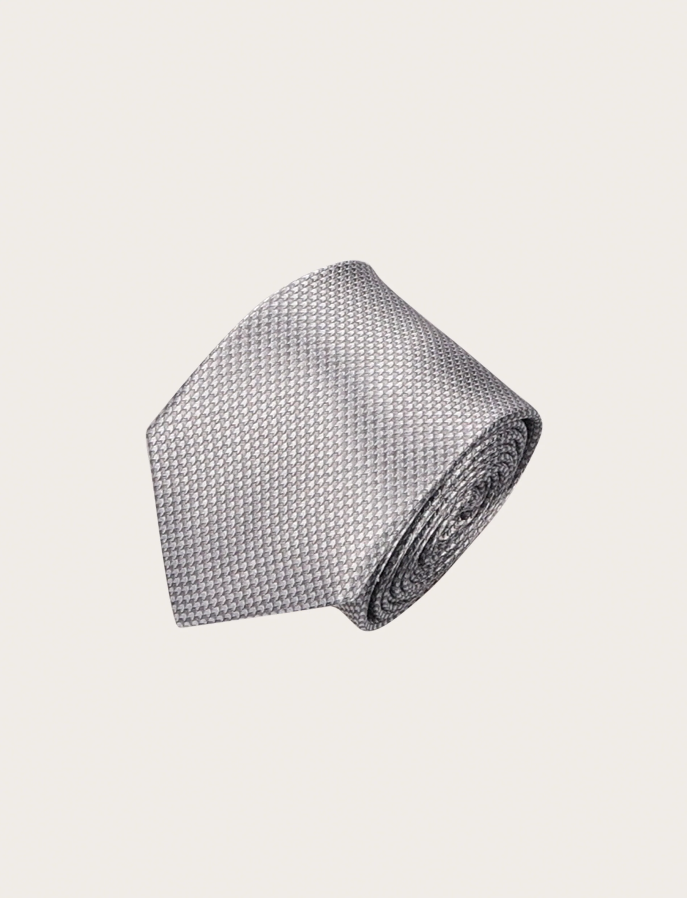 Cravatta in seta dobby con texture geometrica - Image 9