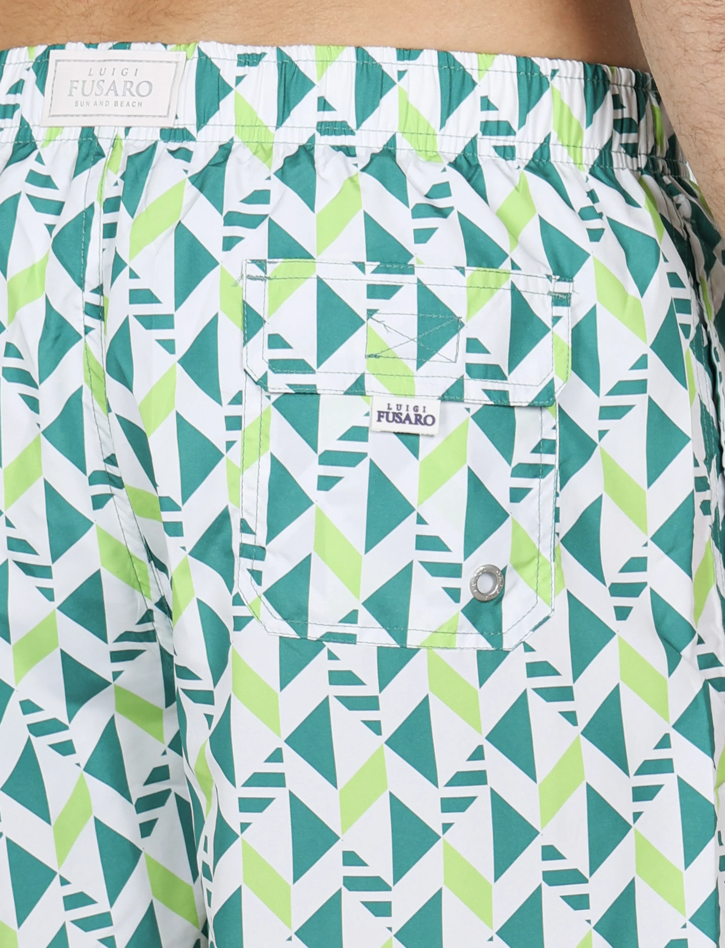 Costume da bagno fantasia geometrica - Image 3