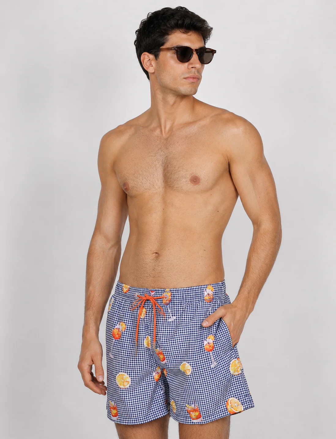 Costume da bagno fantasia spritz e agrumi
