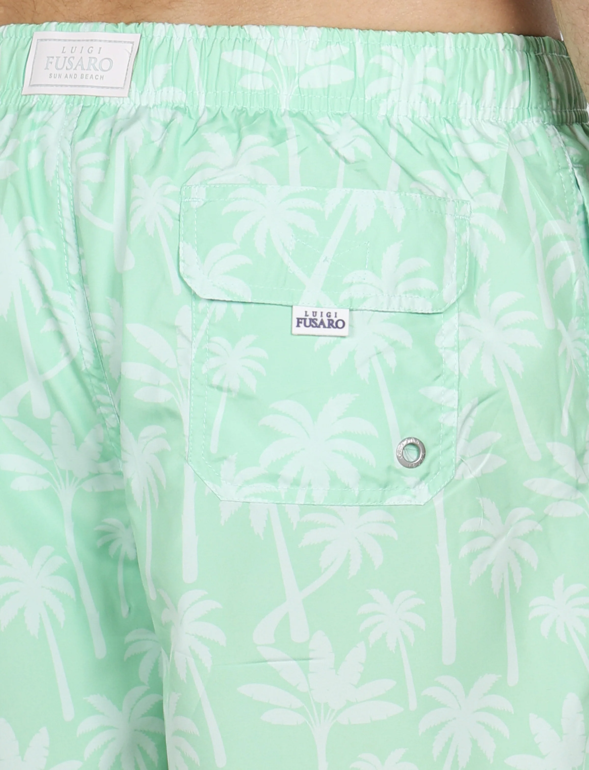 Costume da bagno fantasia palme tropicali - Image 3