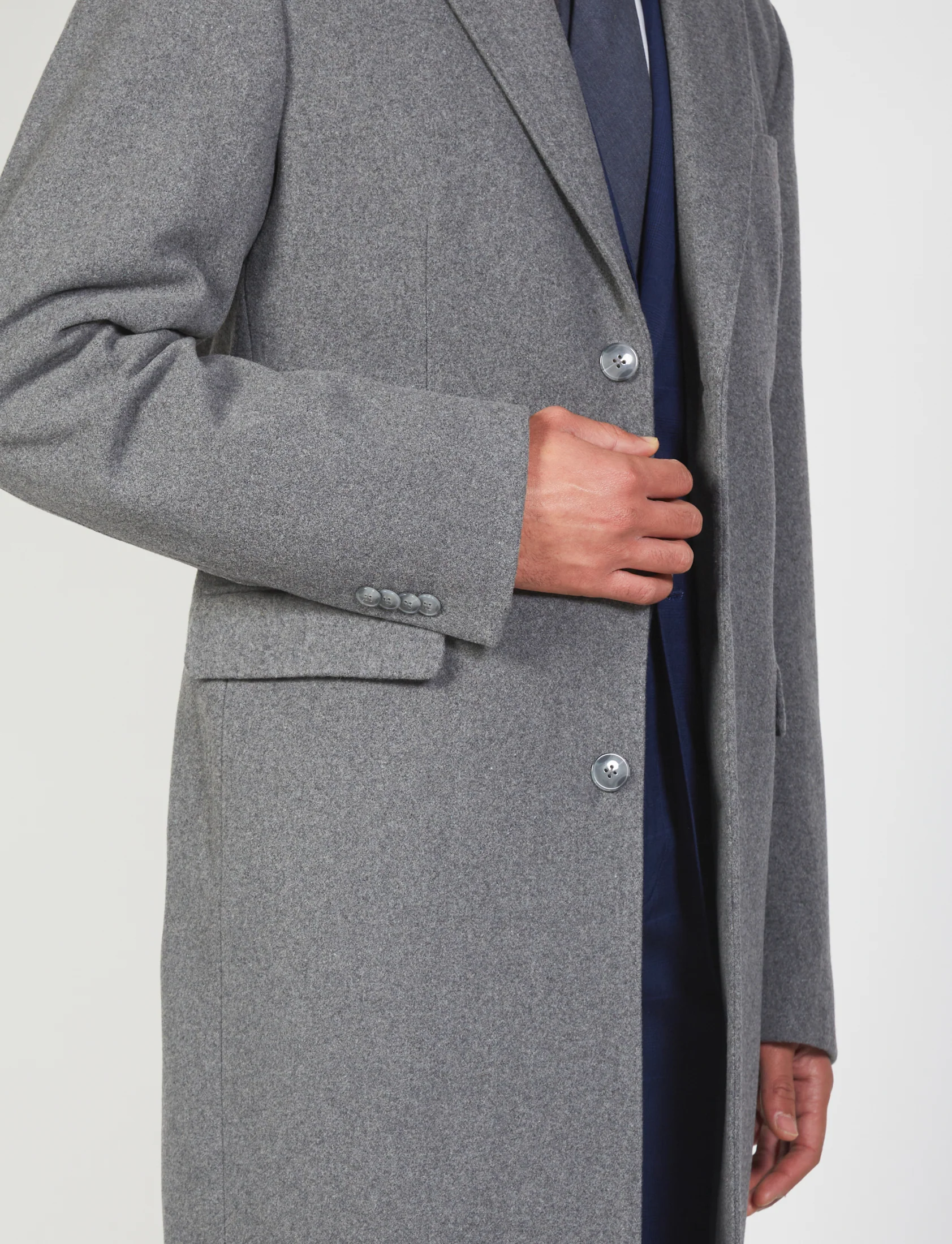 Cappotto regular in misto lana - Image 3