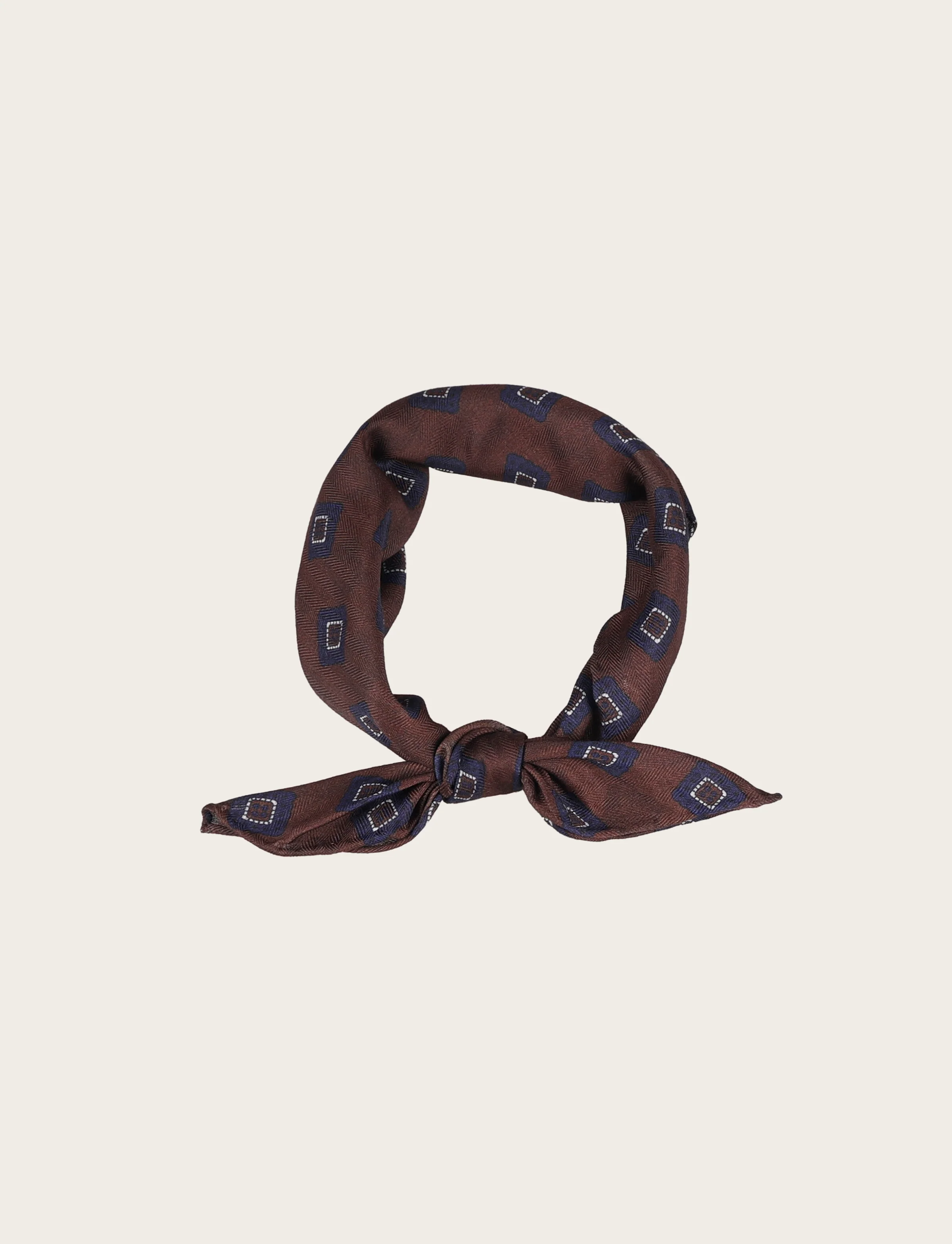 Foulard fantasia geometrica all over - Image 4
