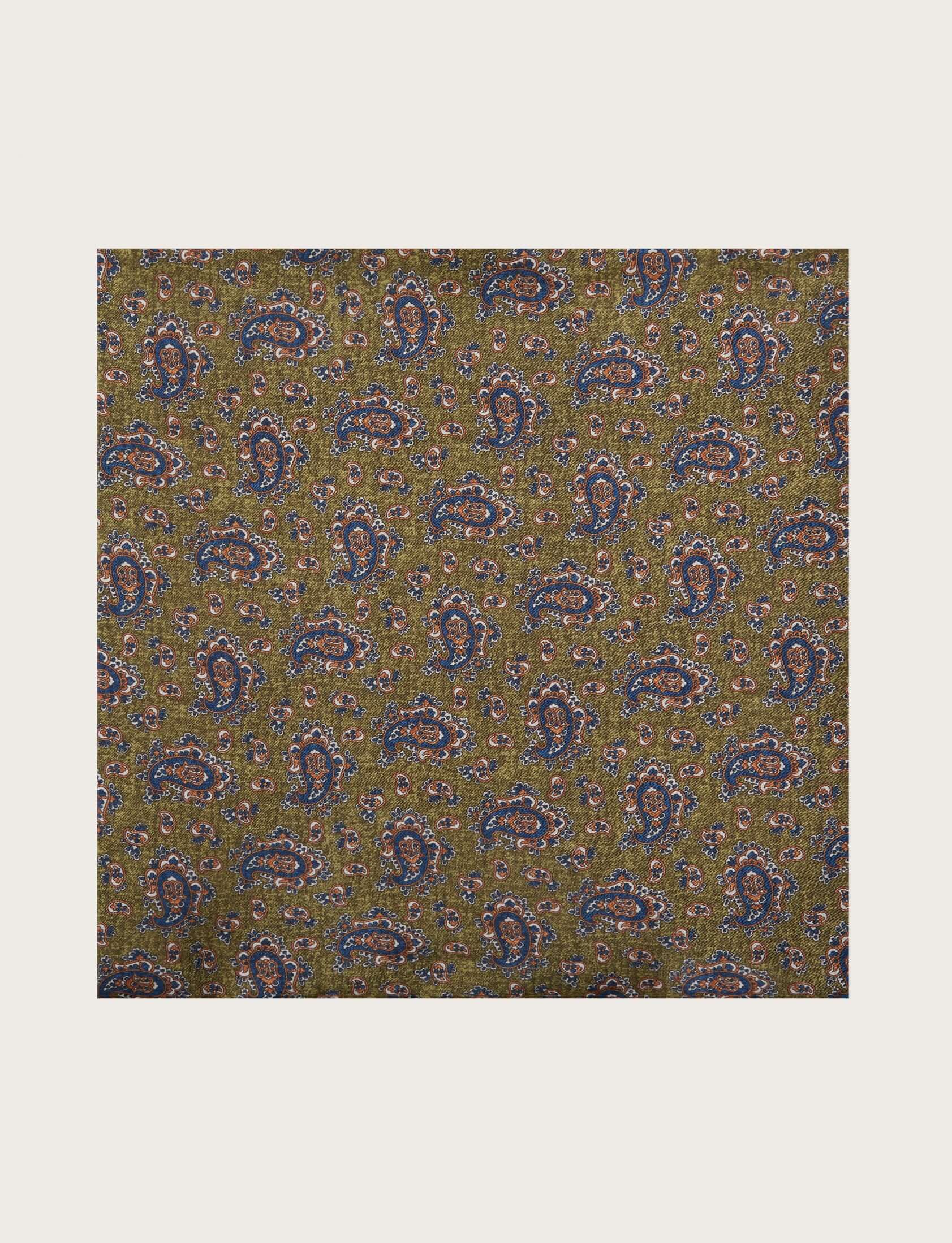 Foulard in seta fantasia cachemire - Image 3