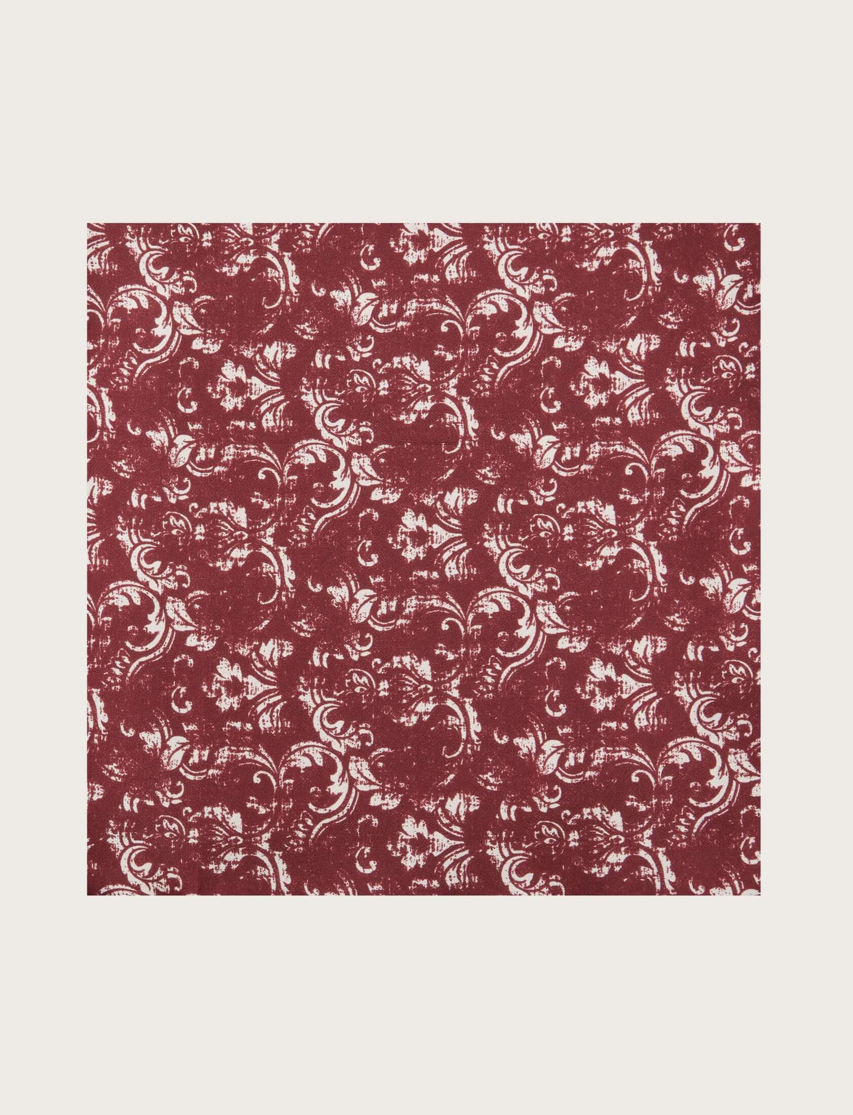 Foulard in seta multi fantasia quattro lati - Image 10