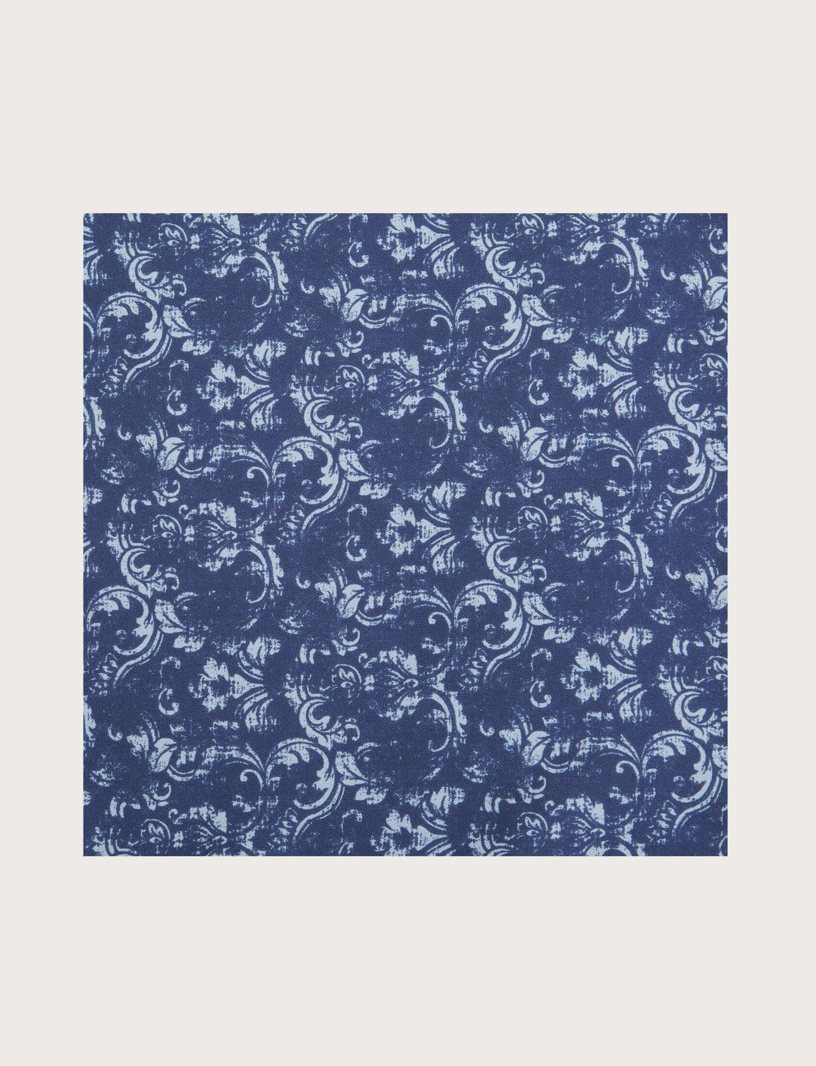 Foulard in seta multi fantasia quattro lati - Image 4