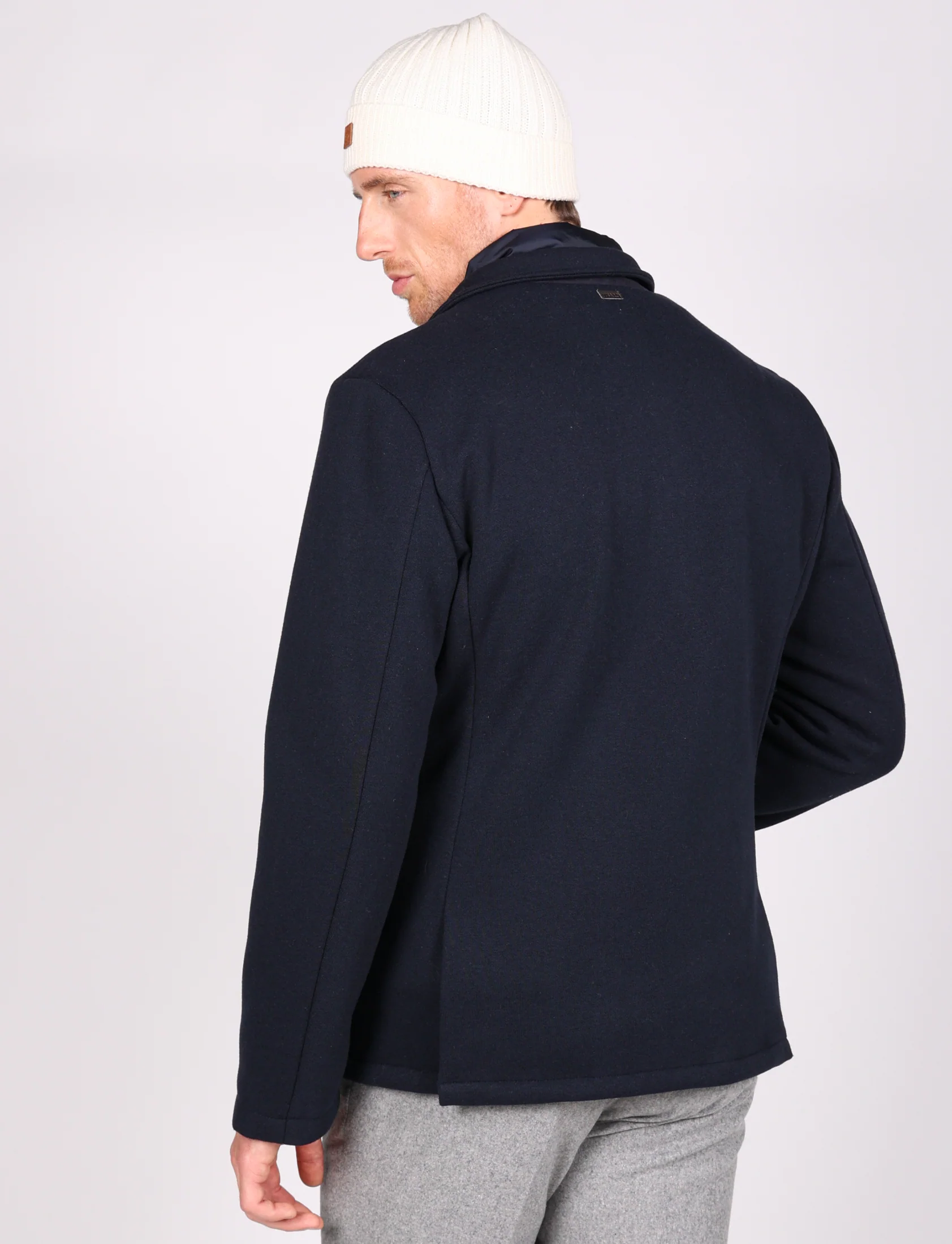 Giacca in maglia con pettorina integrata - Image 5