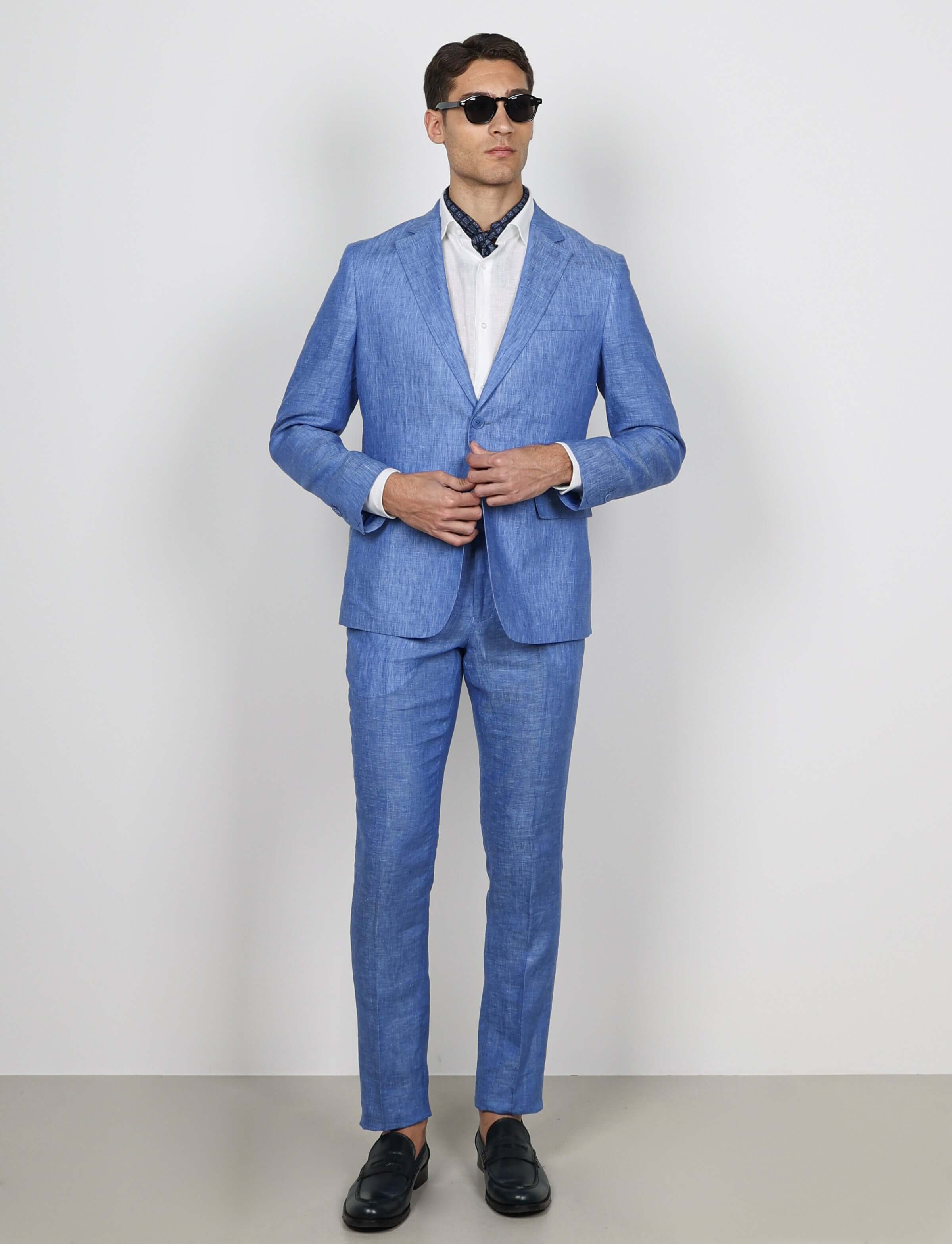 Giacca in lino mélange - Image 12