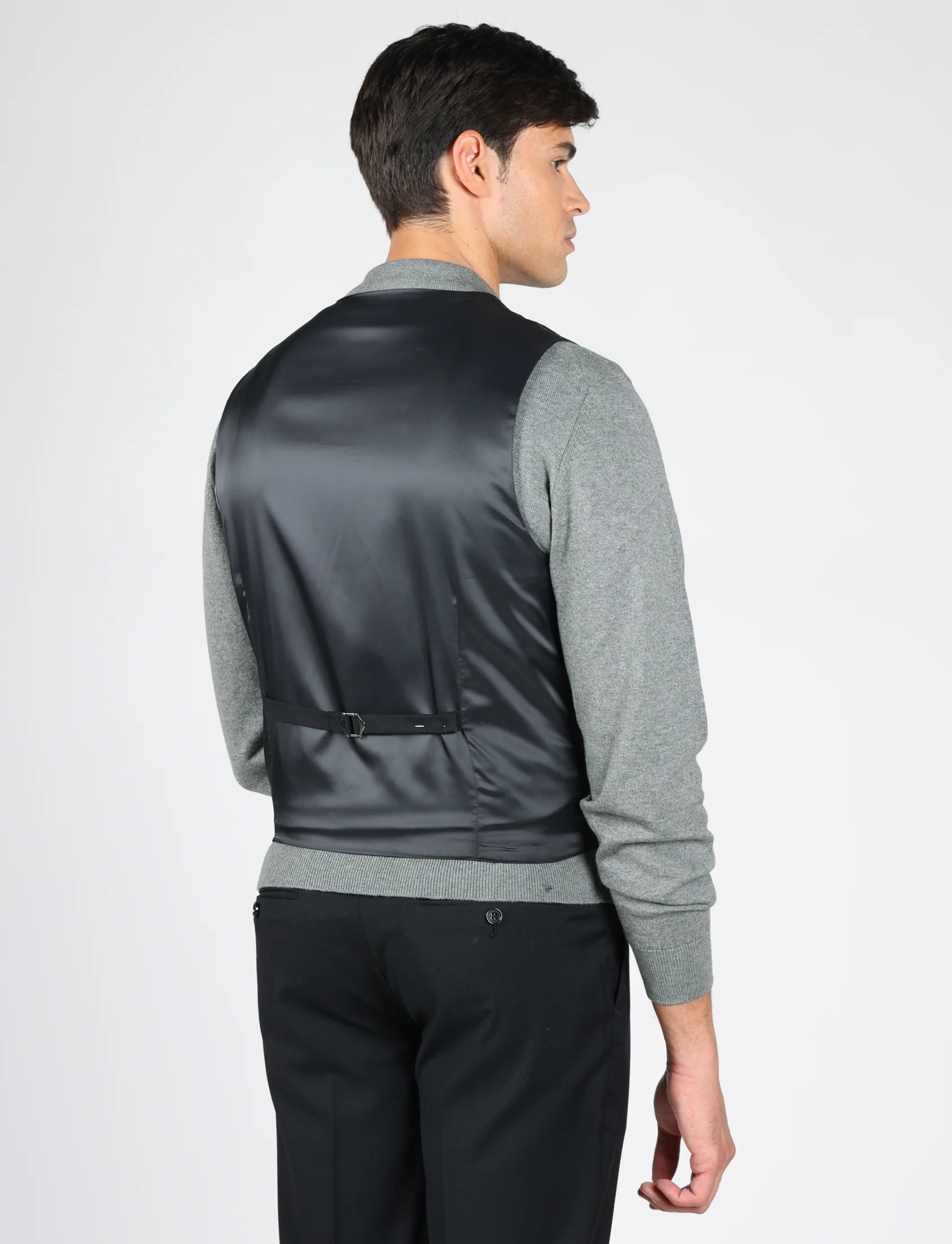 Gilet classico tinta unita - Image 17