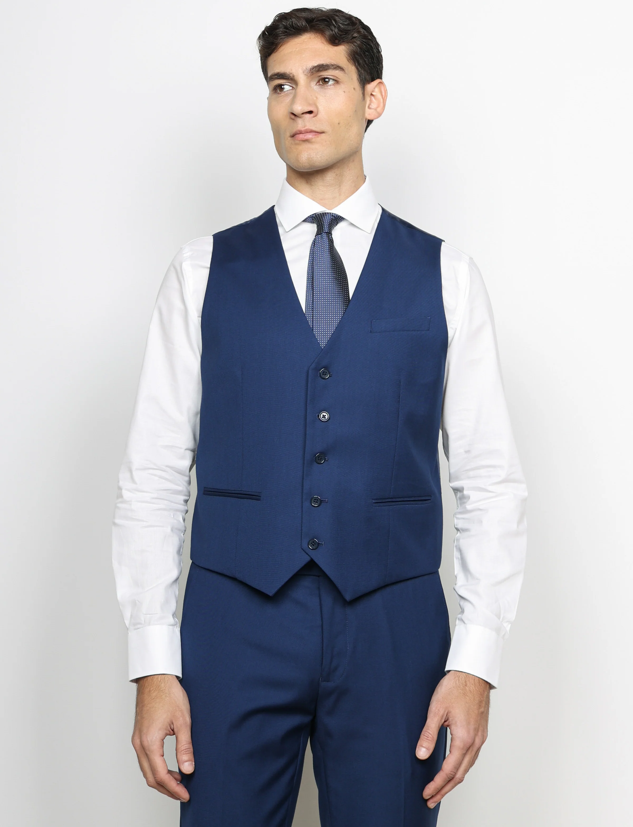 Gilet classico tinta unita - Image 8