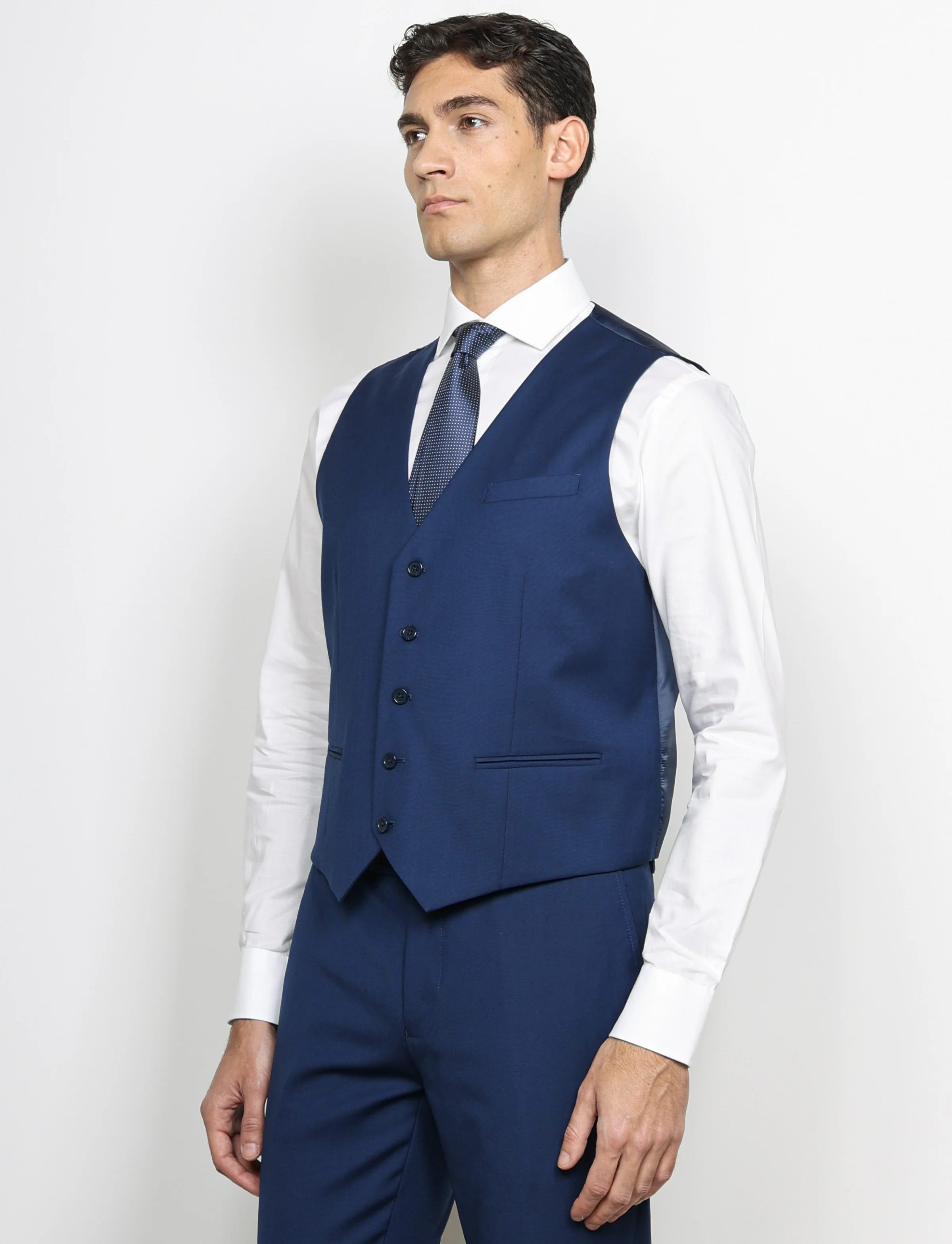Gilet classico tinta unita - Image 9