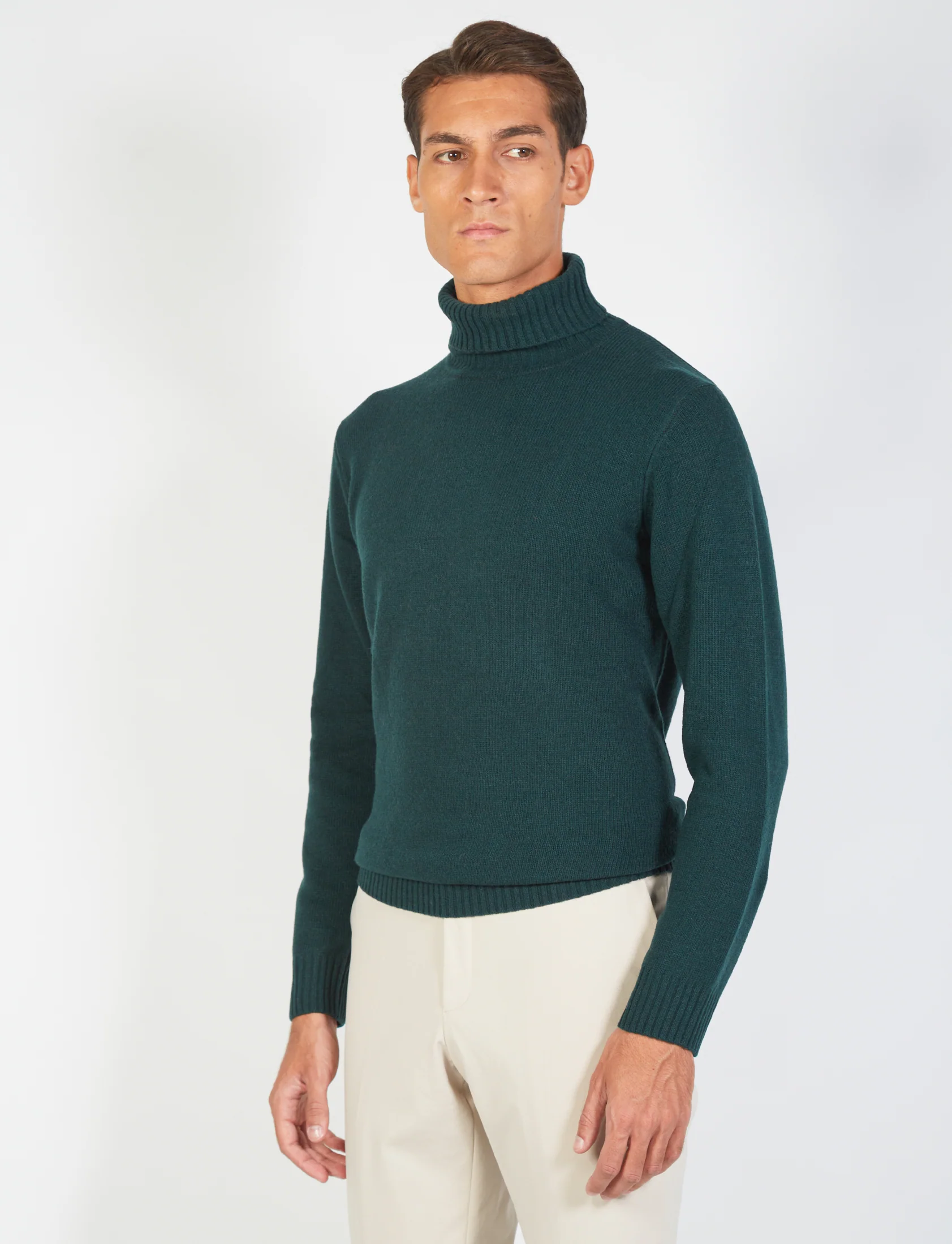 Maglia dolcevita in lambswool - Image 3