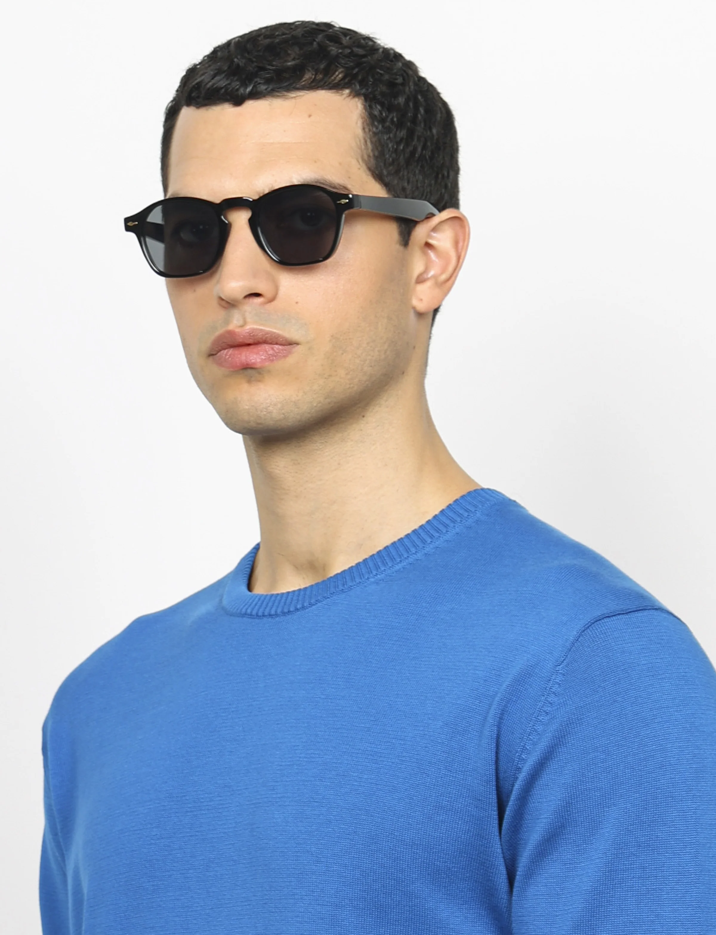 Maglia girocollo in cotone a maniche lunghe - Image 30