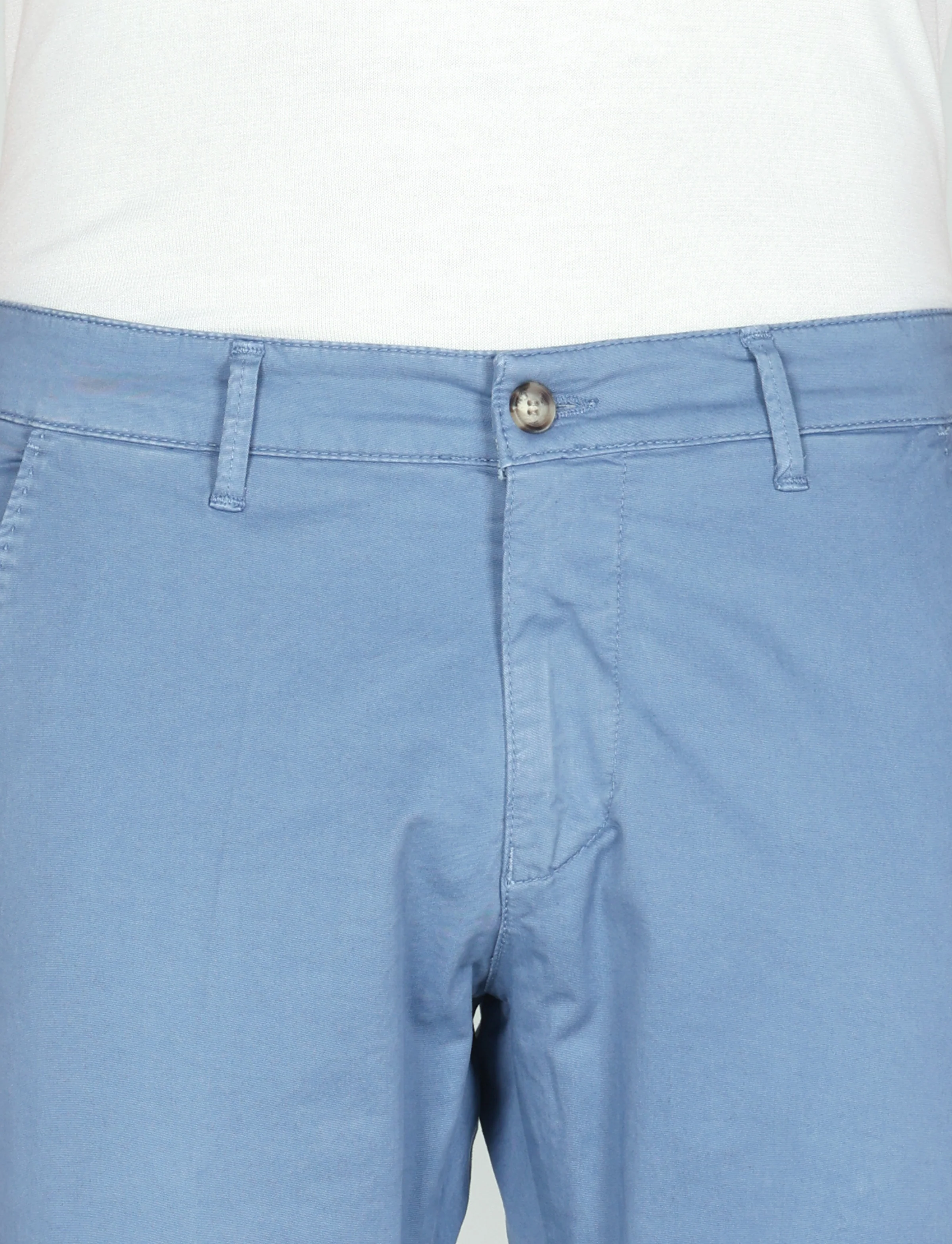 Pantaloni in gabardine di cotone stretch - Image 24