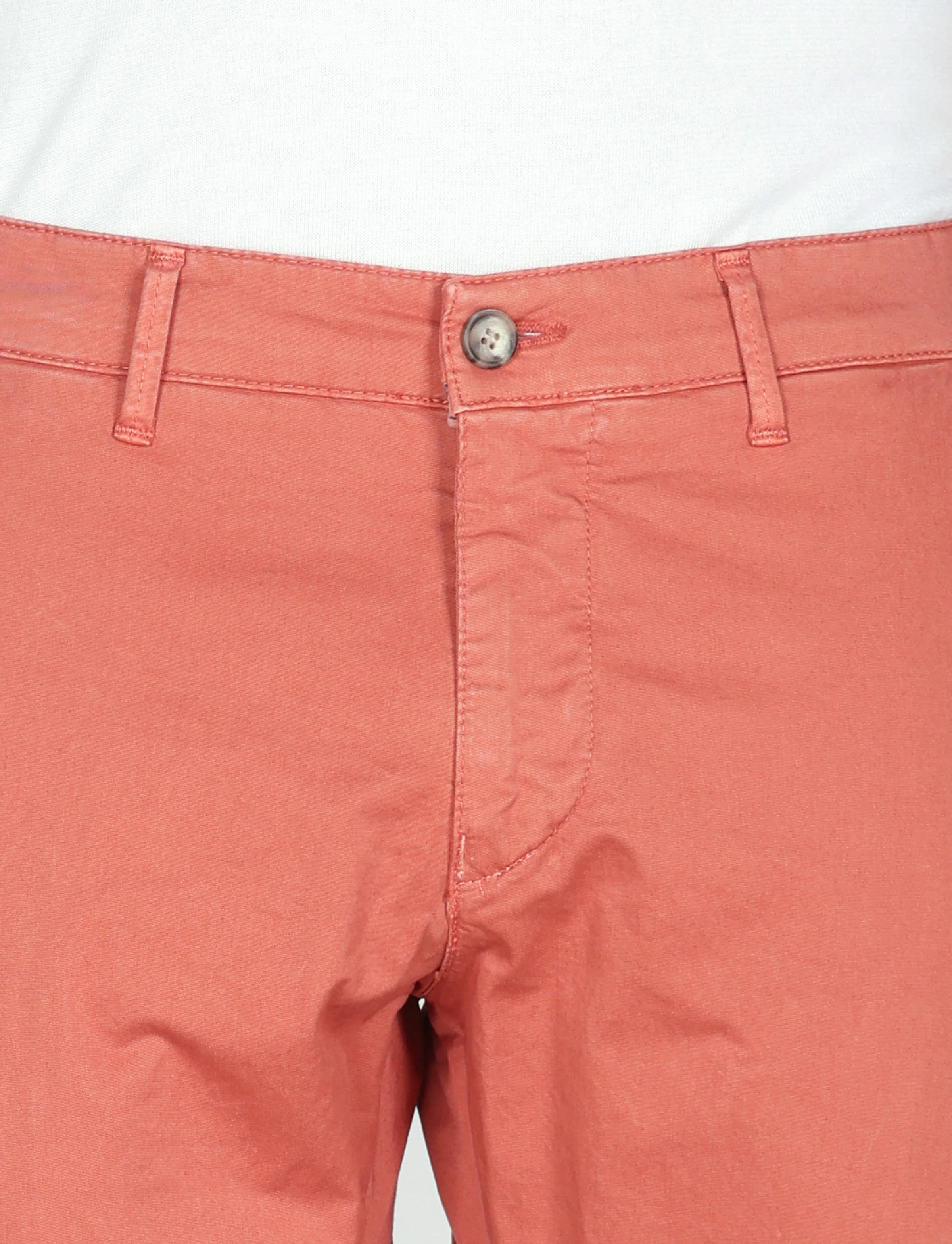 Pantaloni in gabardine di cotone stretch - Image 9