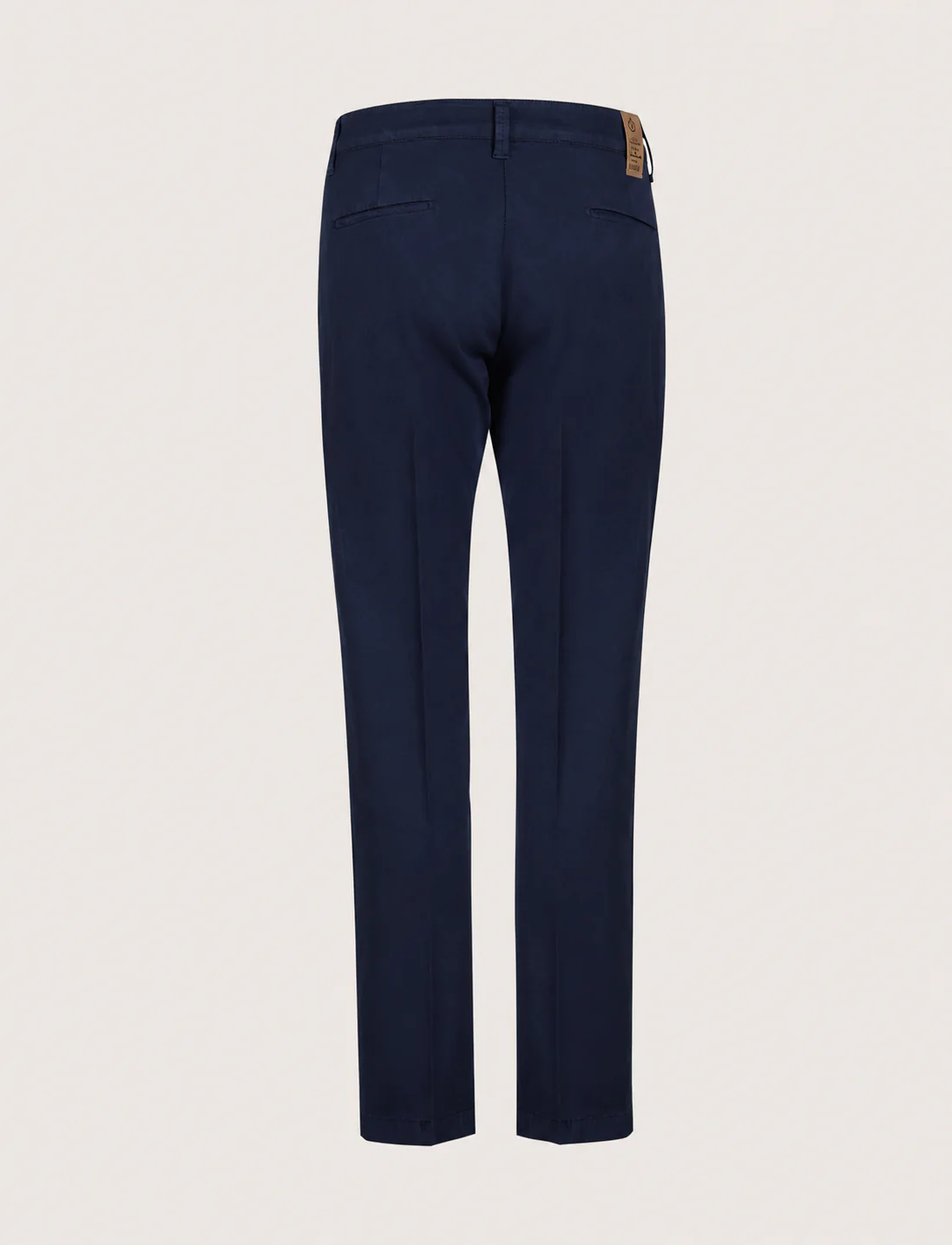 Pantaloni con pinces in cotone elasticizzato - Image 32
