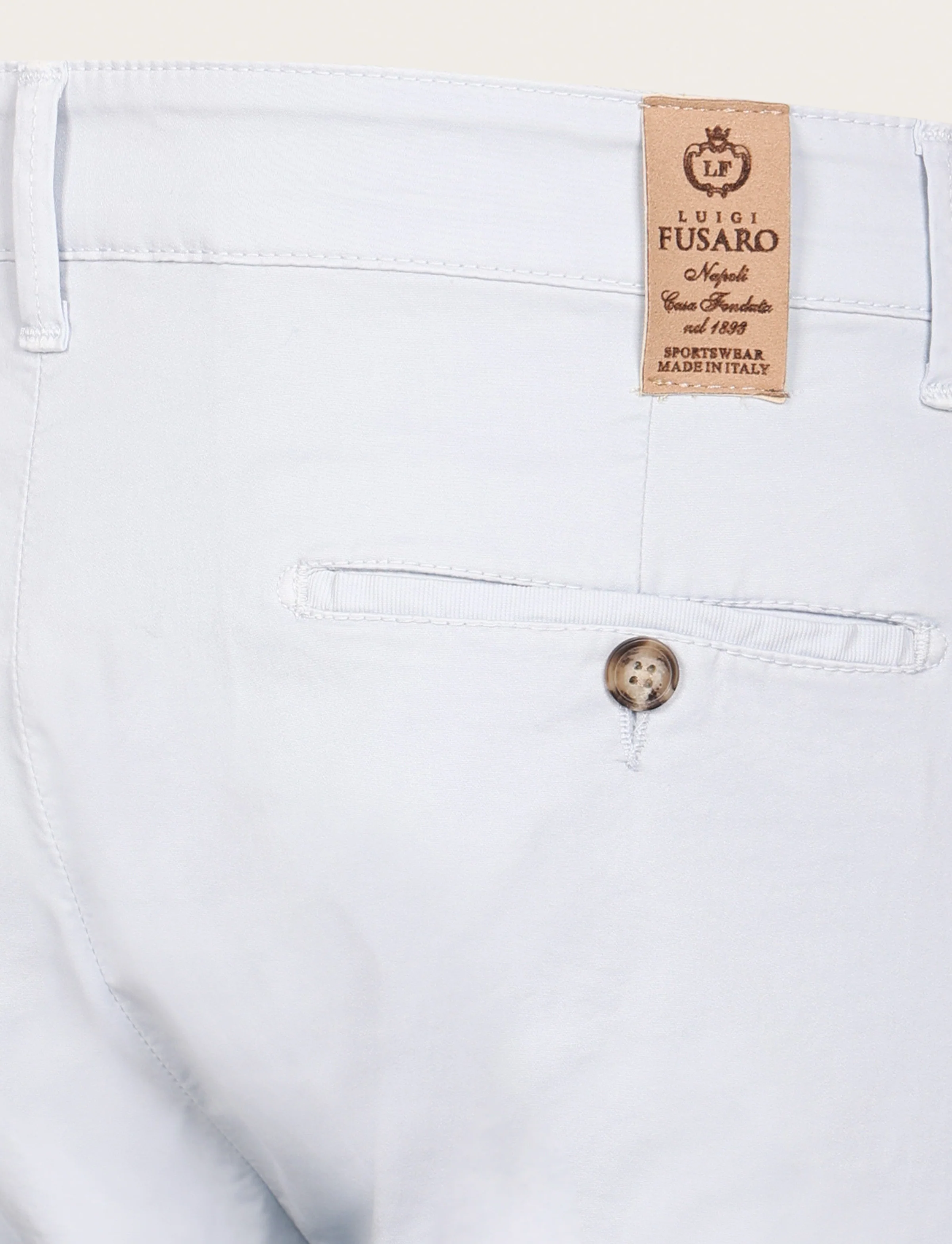 Pantaloni chino in cotone elasticizzato - Image 3