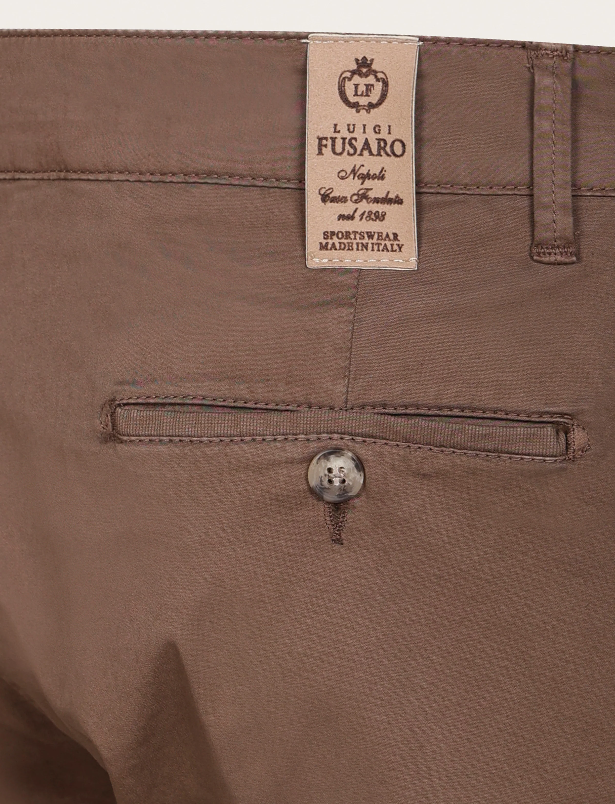 Pantaloni chino in cotone elasticizzato - Image 9