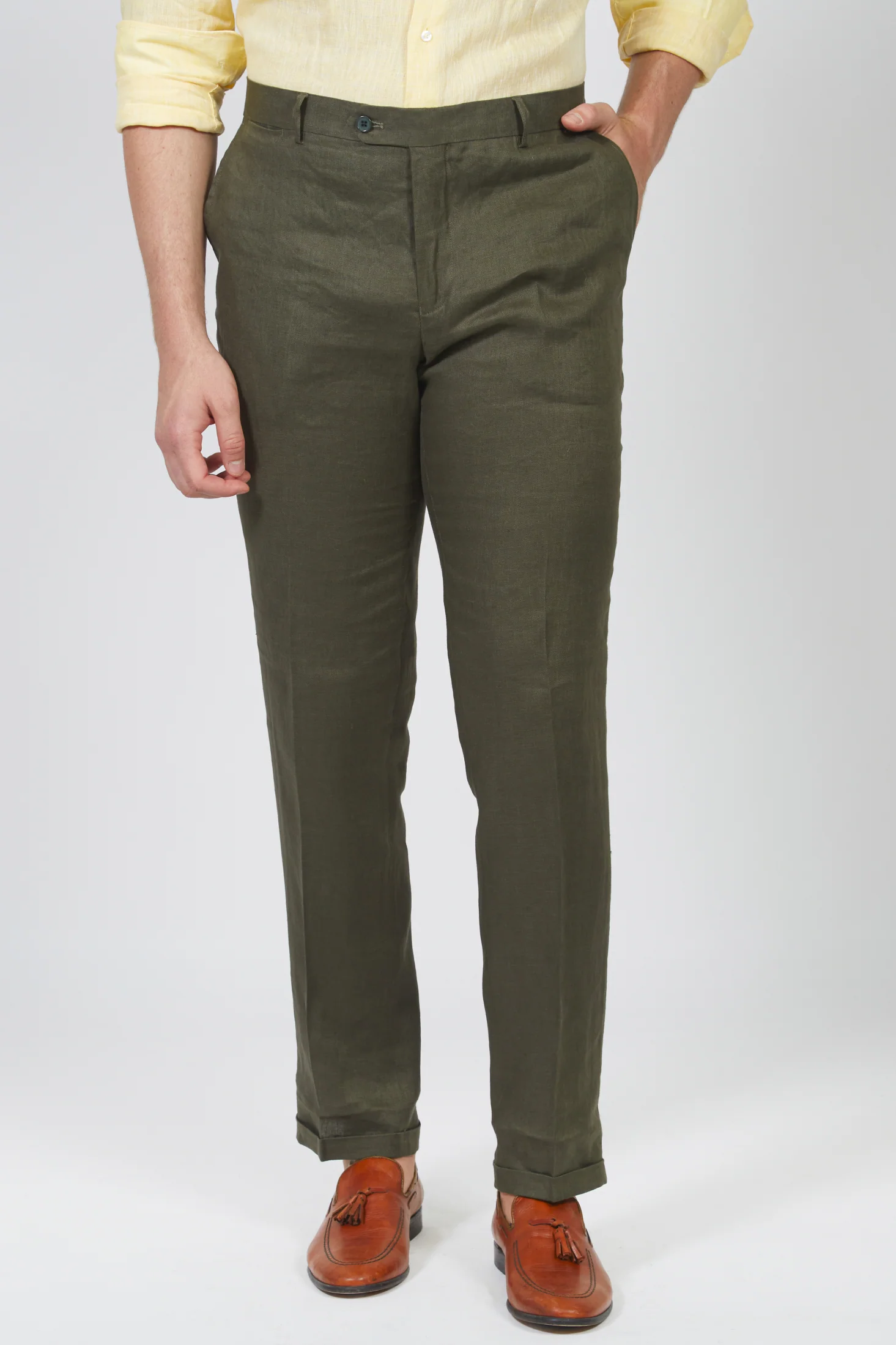 Pantalone in 100% lino