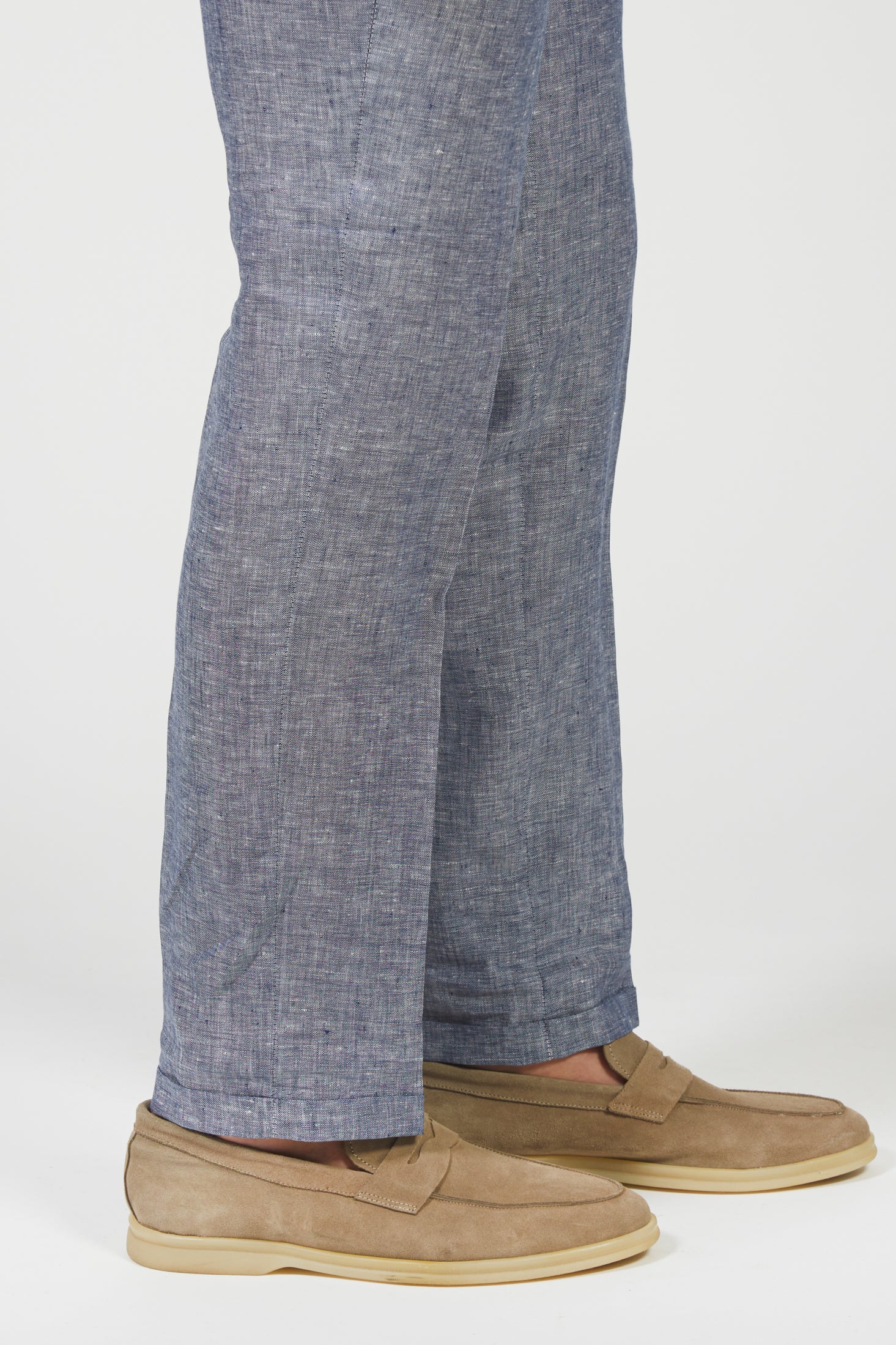 Pantalone in lino mélange - Image 8