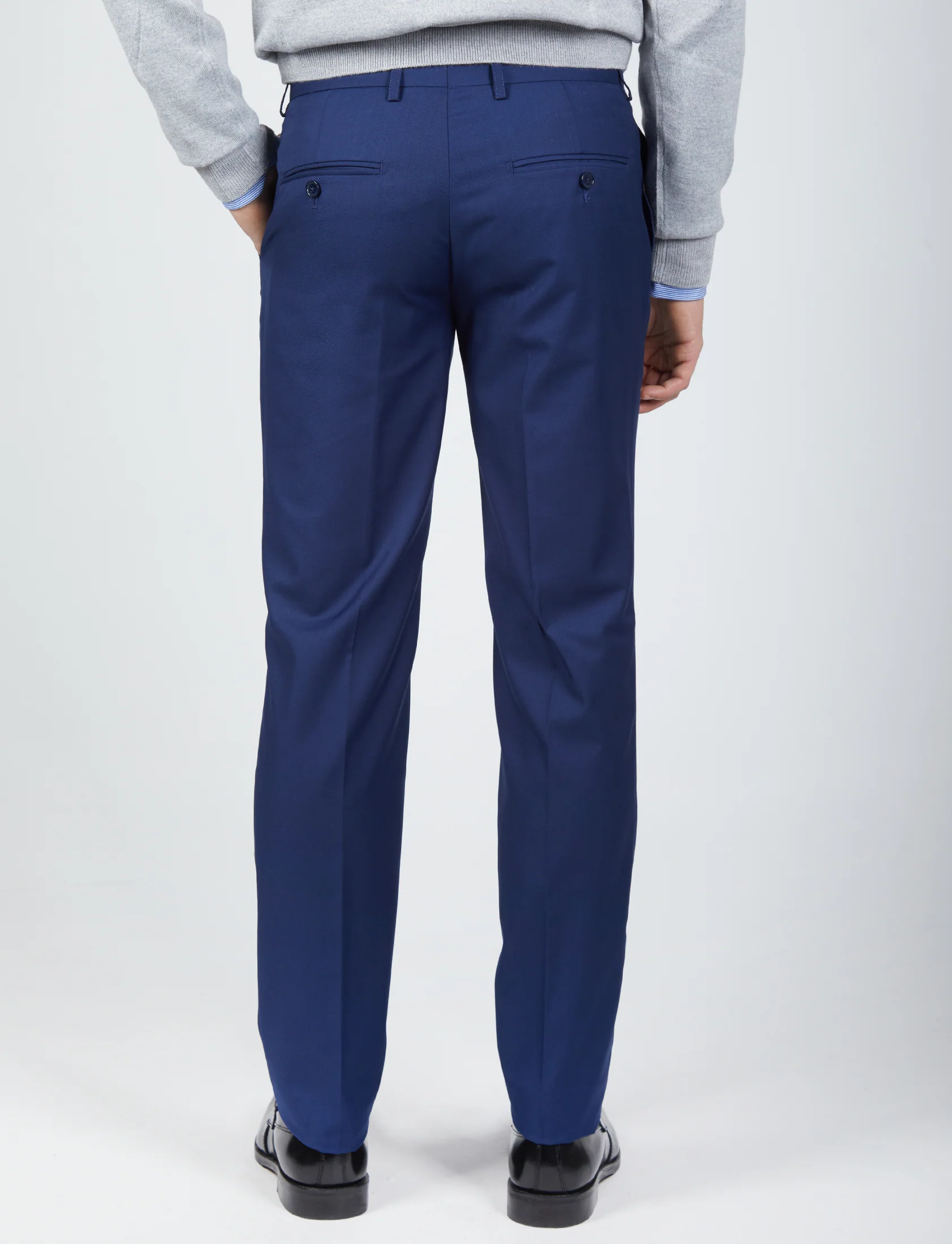 Pantaloni classici in tinta unita - Image 4