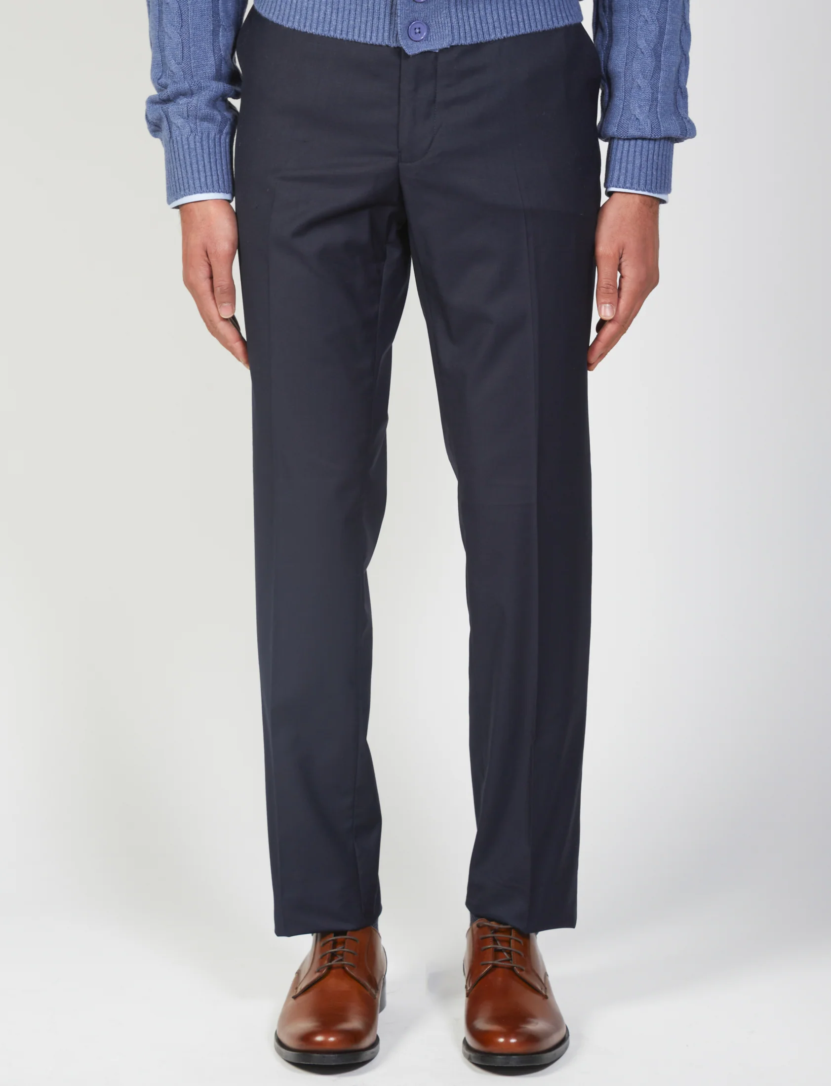 Pantaloni classici in tinta unita - Image 5