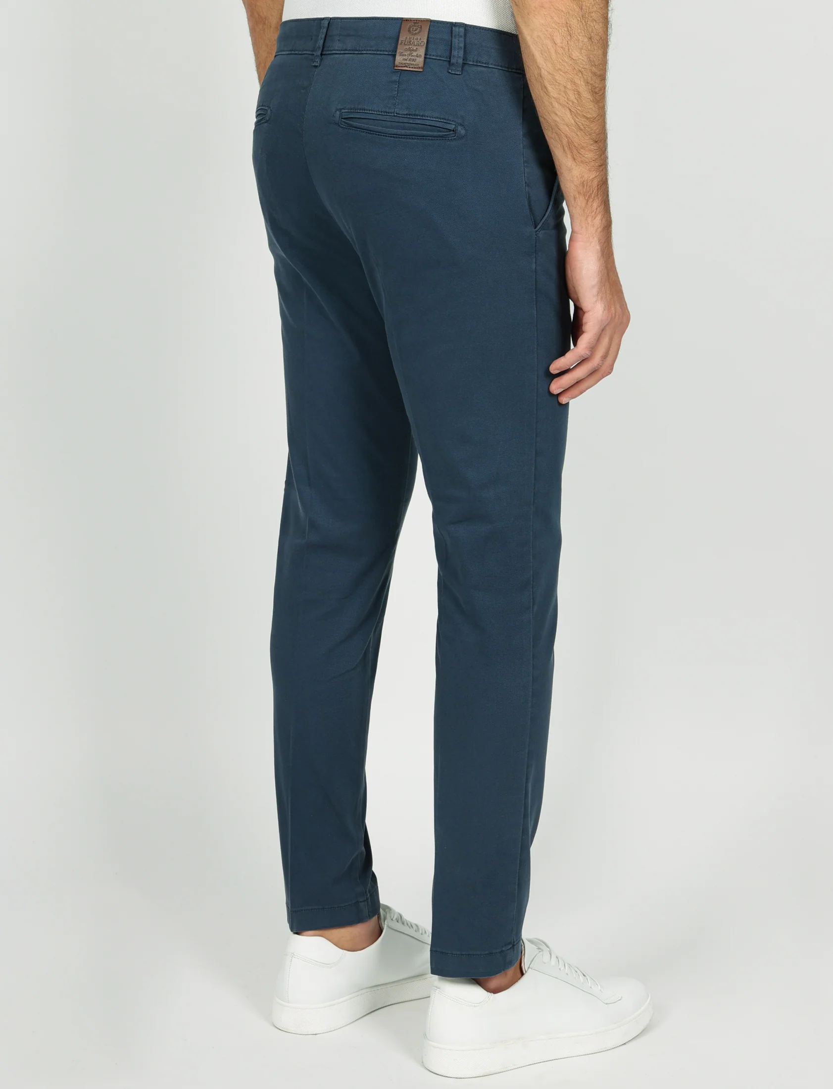 Pantaloni in dobby di cotone - Image 12
