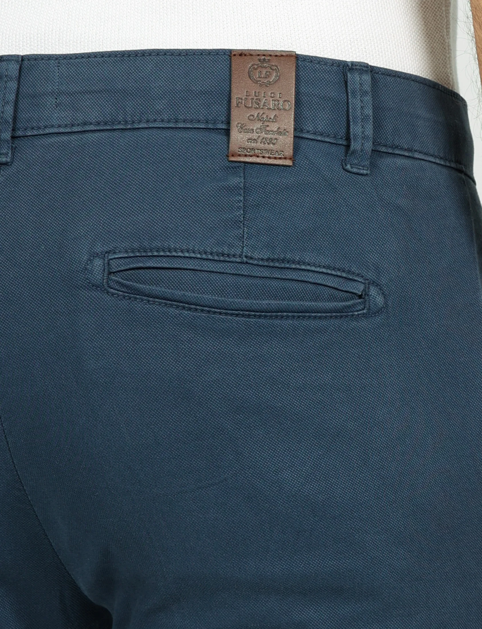 Pantaloni in dobby di cotone - Image 13