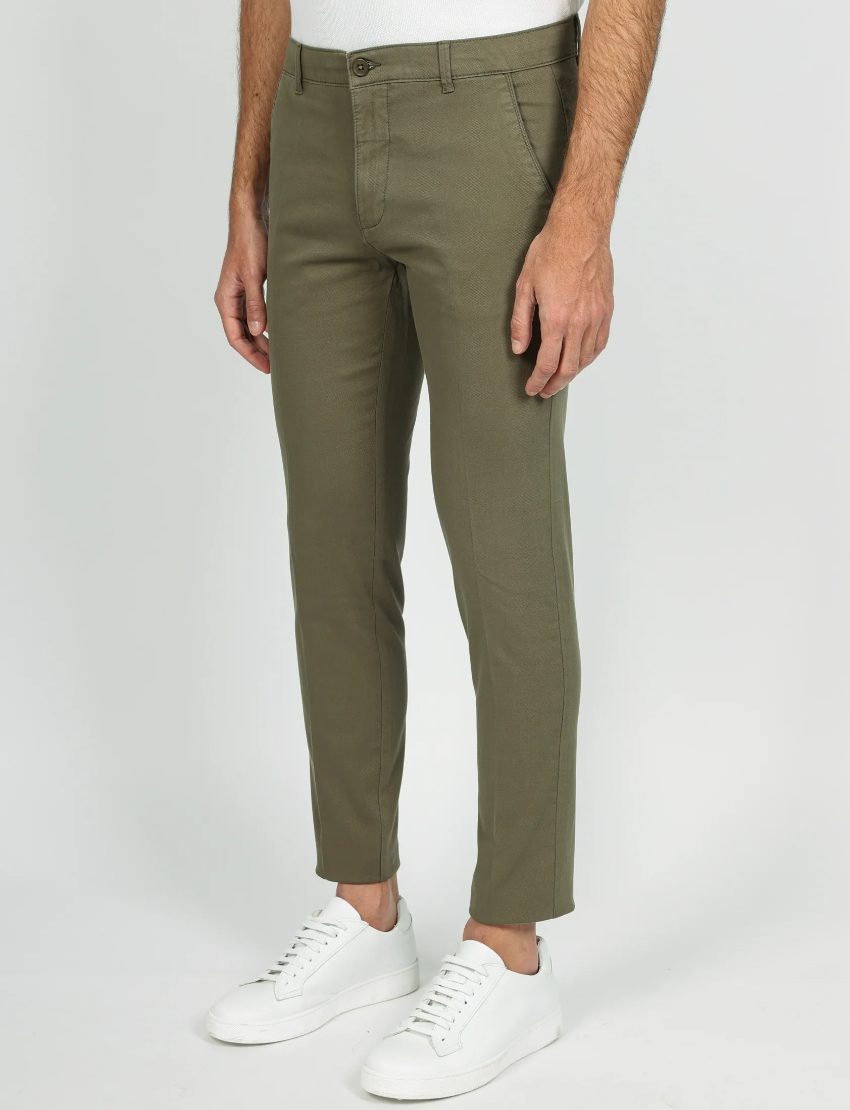 Pantaloni in dobby di cotone - Image 20