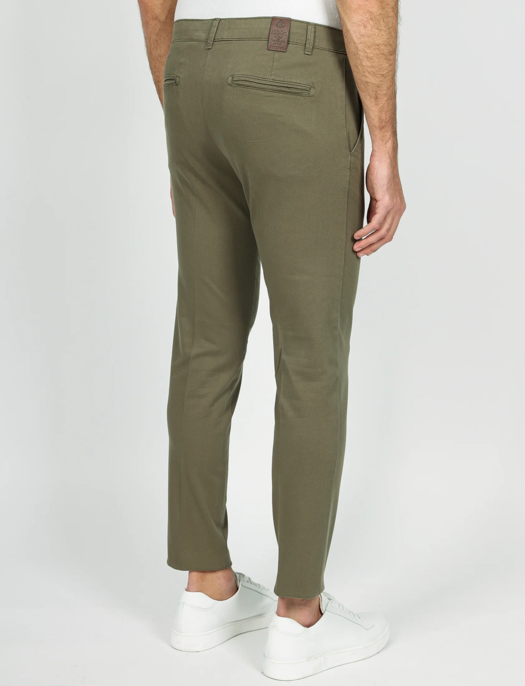 Pantaloni in dobby di cotone - Image 21