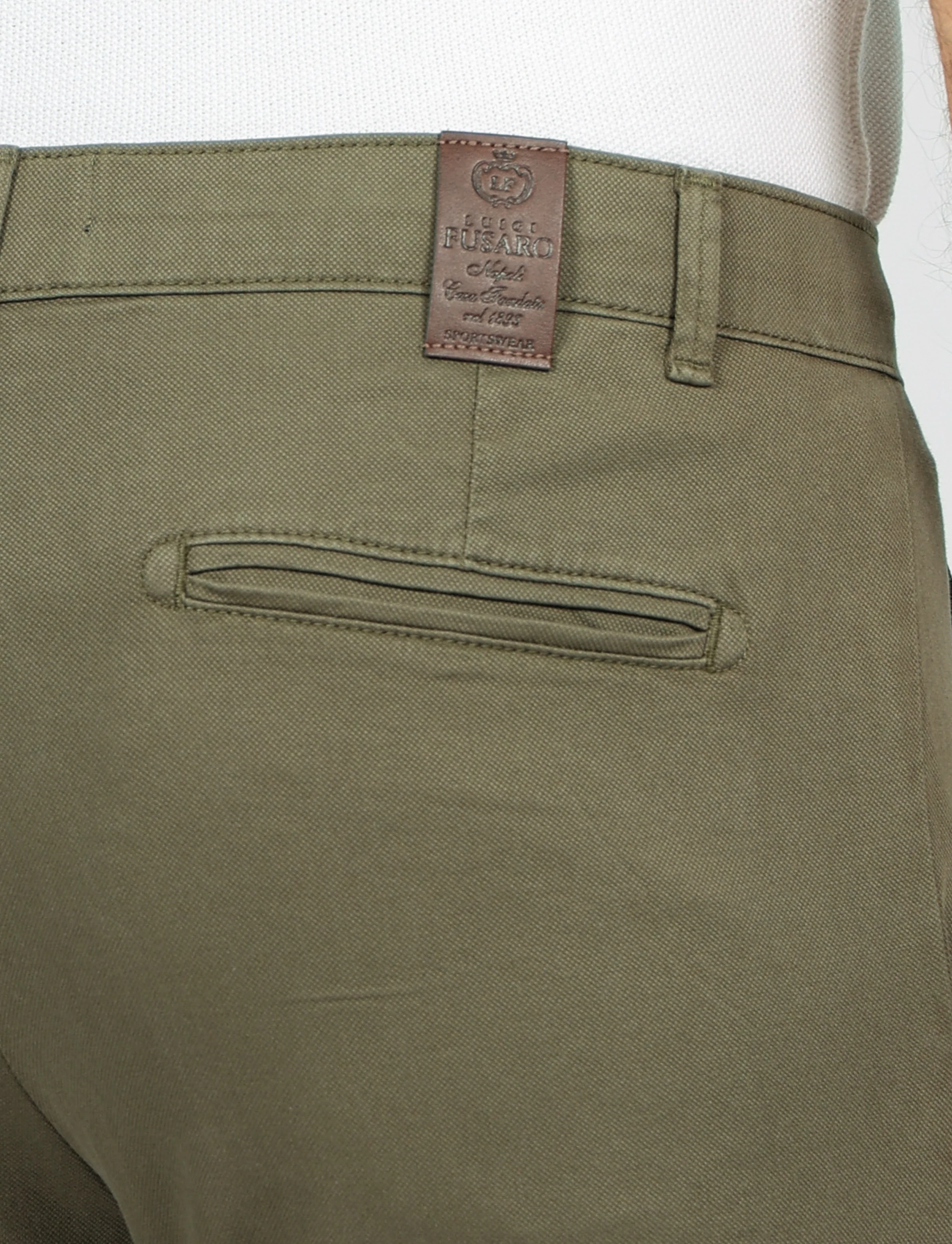 Pantaloni in dobby di cotone - Image 22