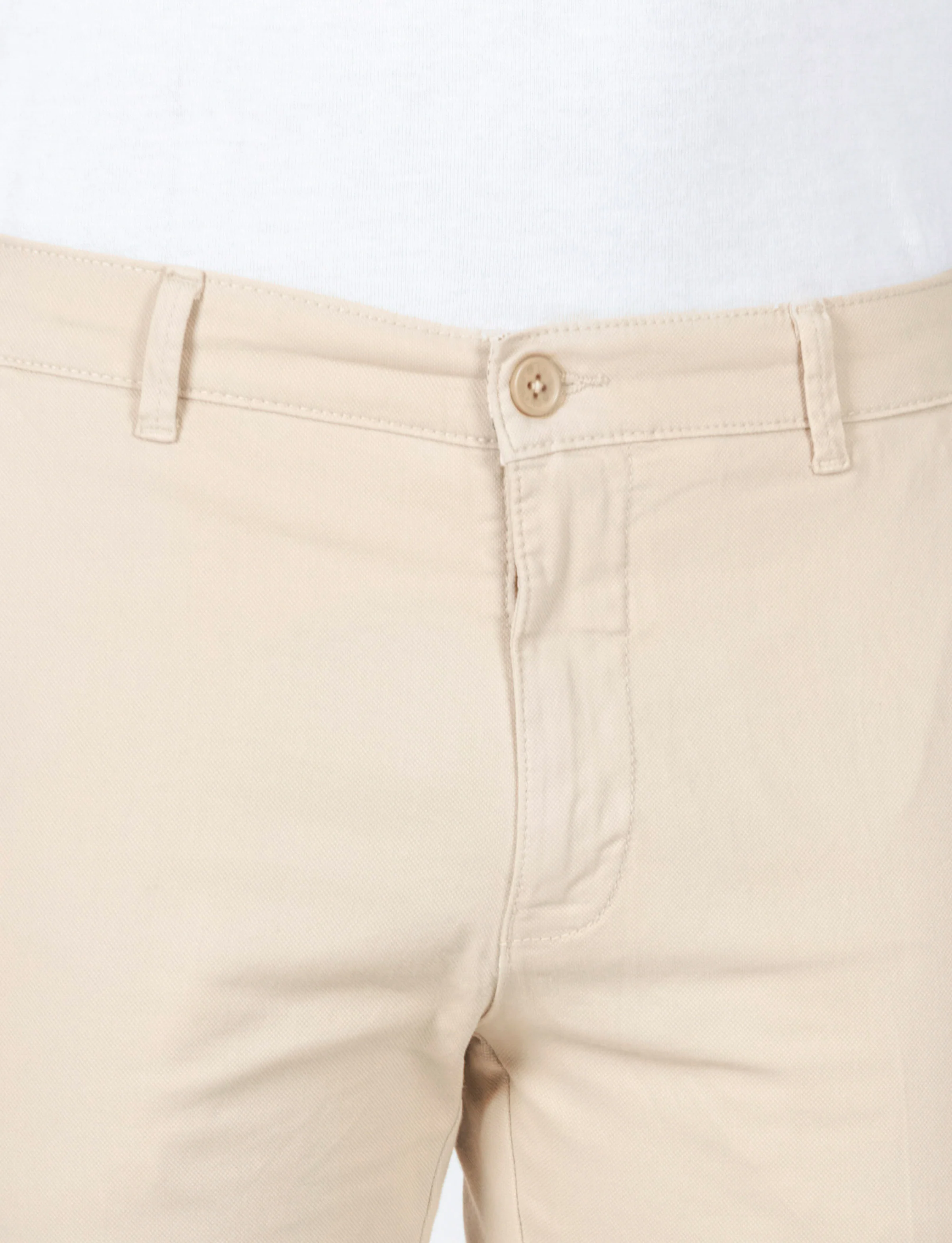 Pantaloni in dobby di cotone - Image 3
