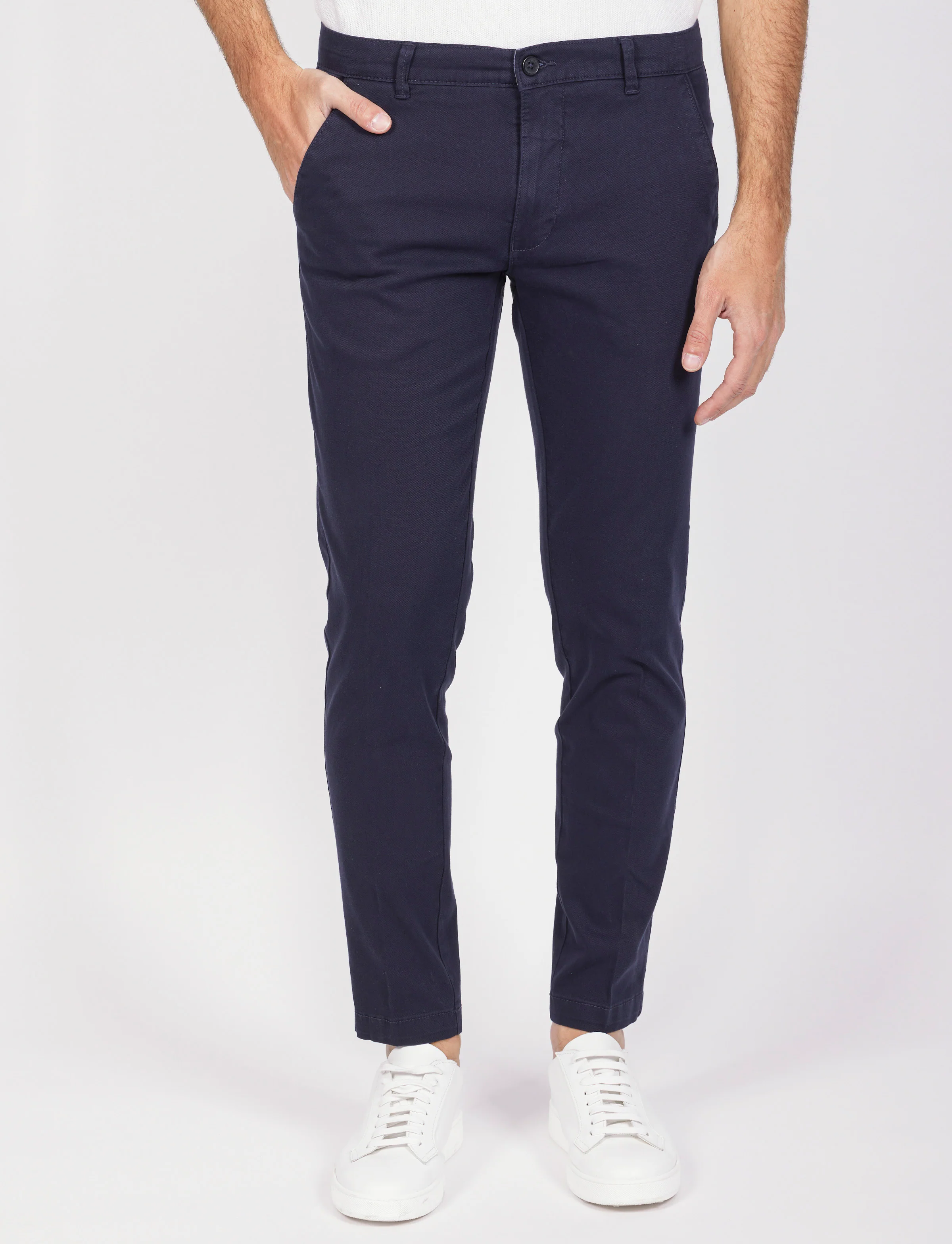 Pantaloni in dobby di cotone - Image 6