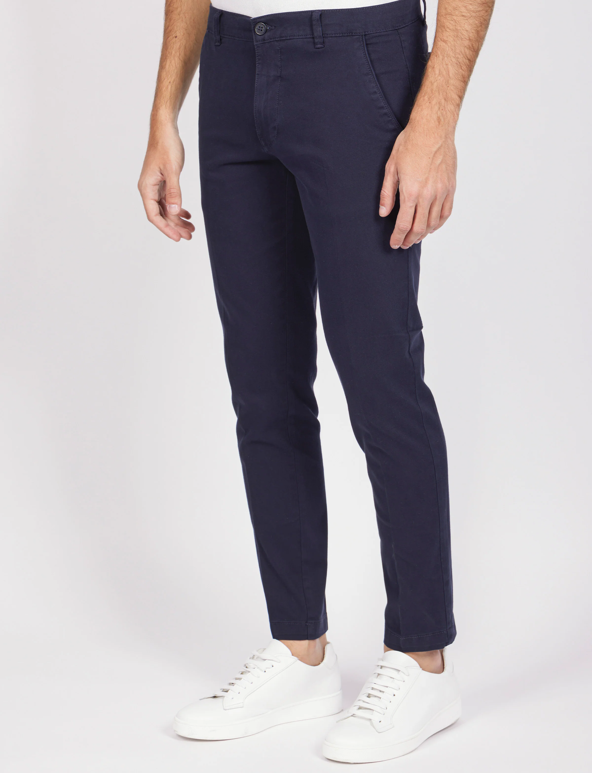 Pantaloni in dobby di cotone - Image 7